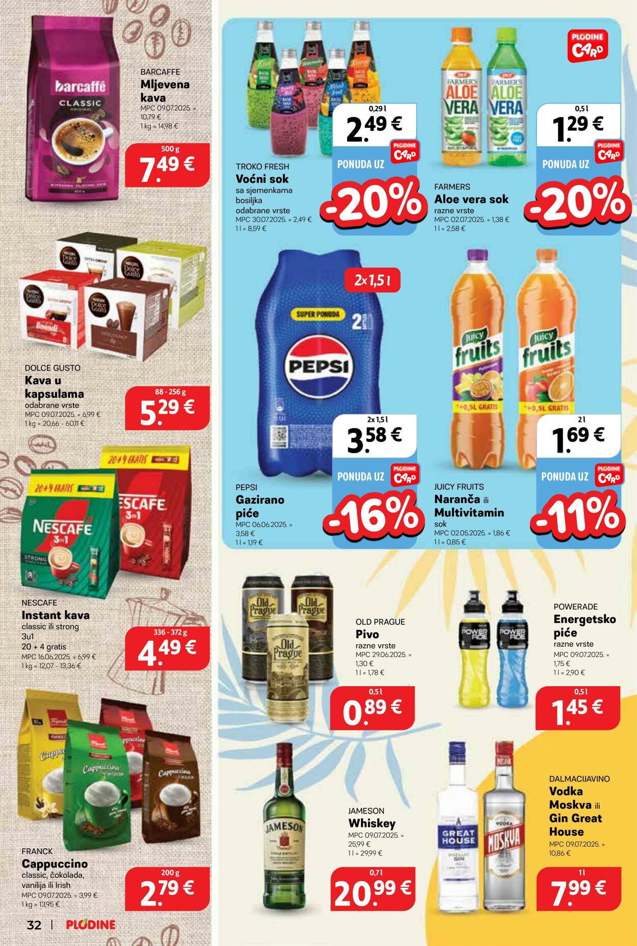 Katalog Plodine 13.08.2025 - 19.08.2025