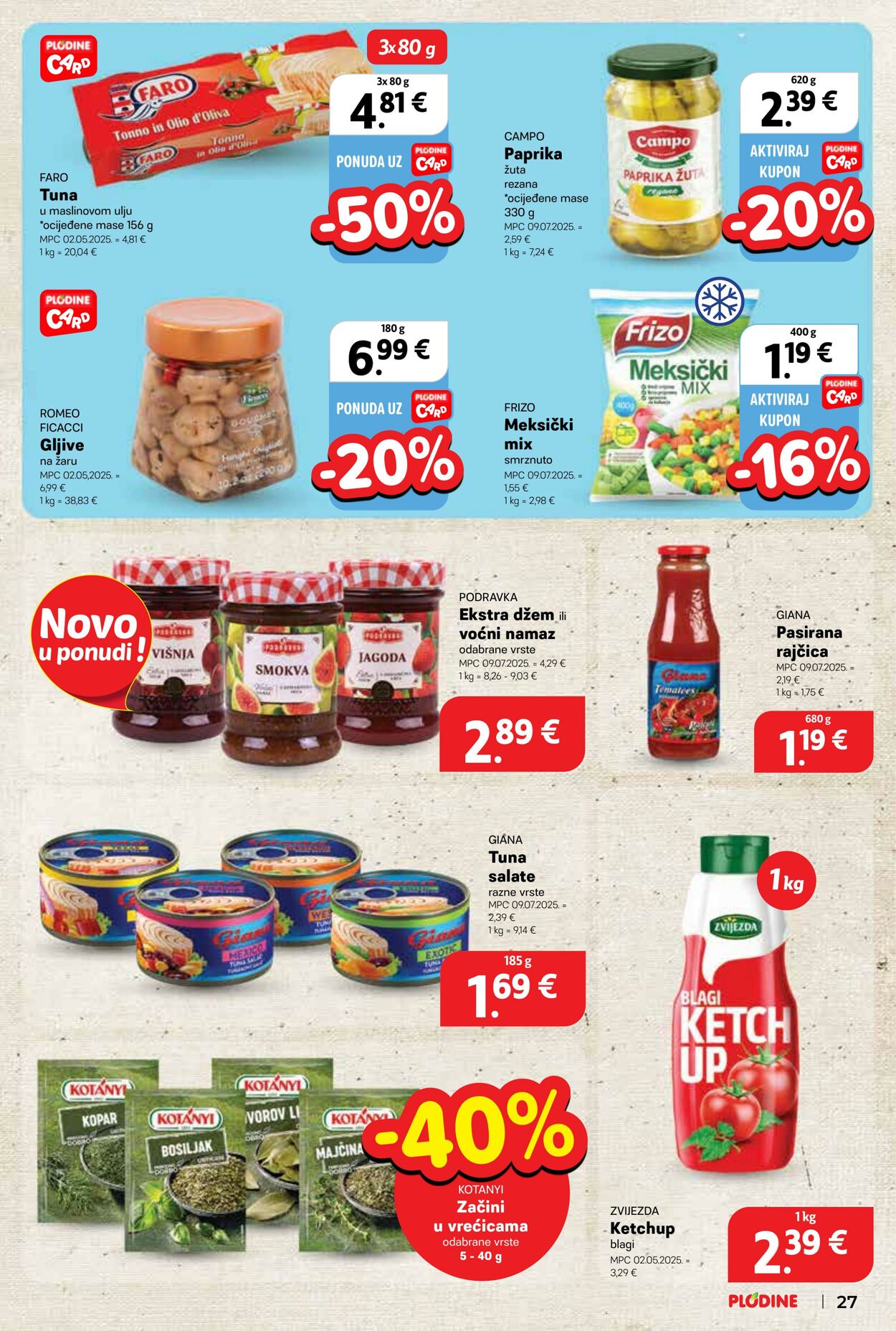 Katalog Plodine 13.08.2025 - 19.08.2025