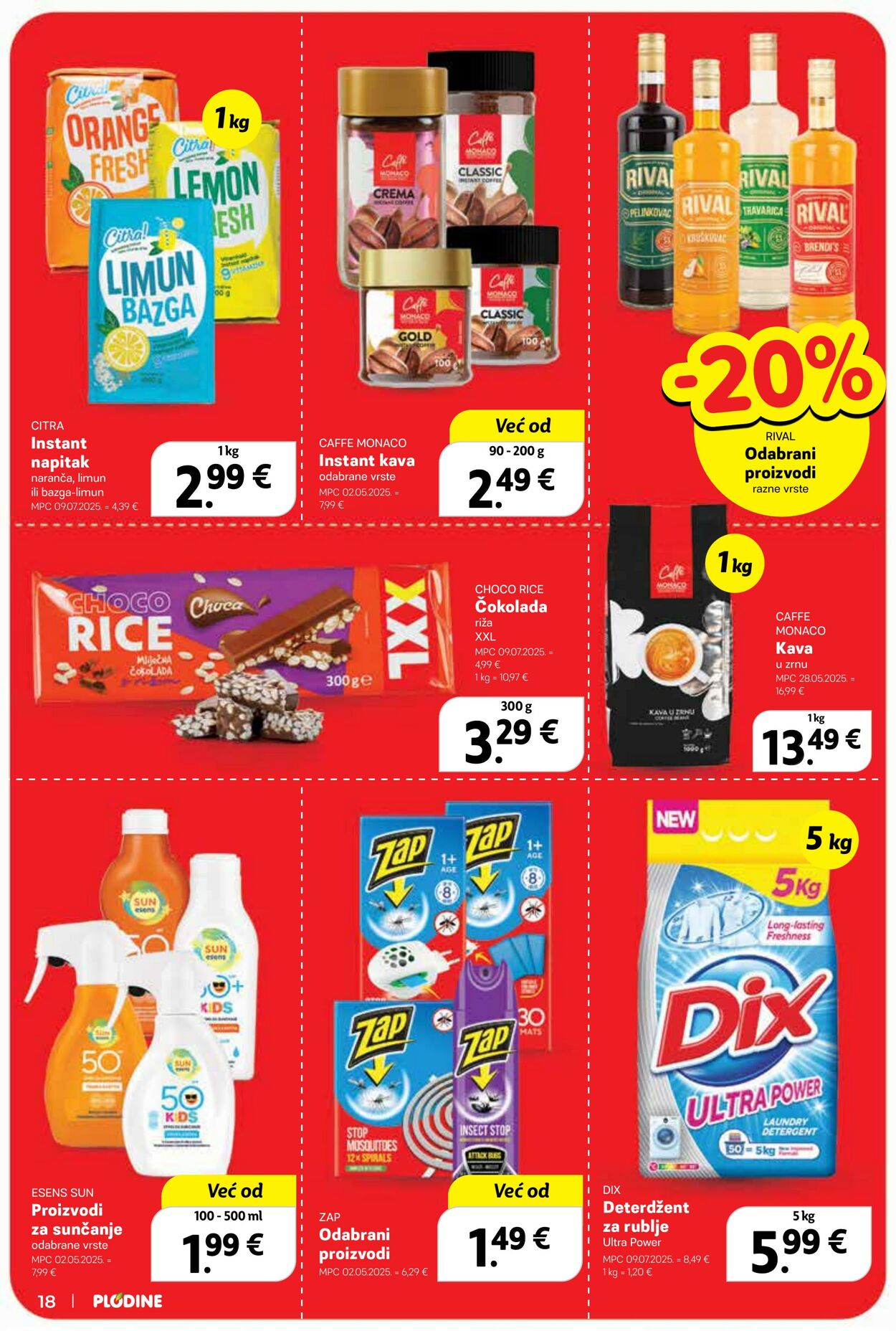 Katalog Plodine 13.08.2025 - 19.08.2025