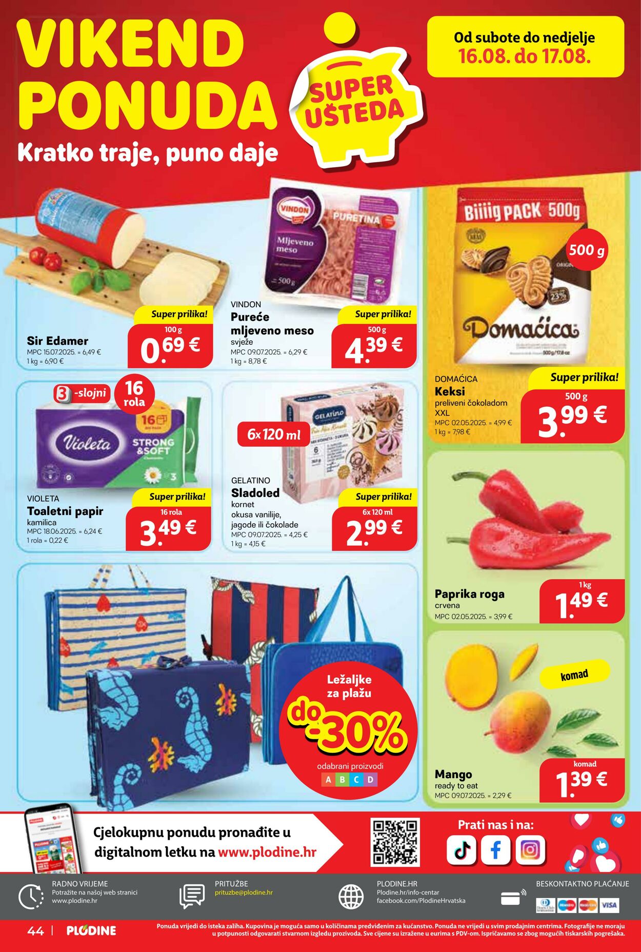 Katalog Plodine 13.08.2025 - 19.08.2025