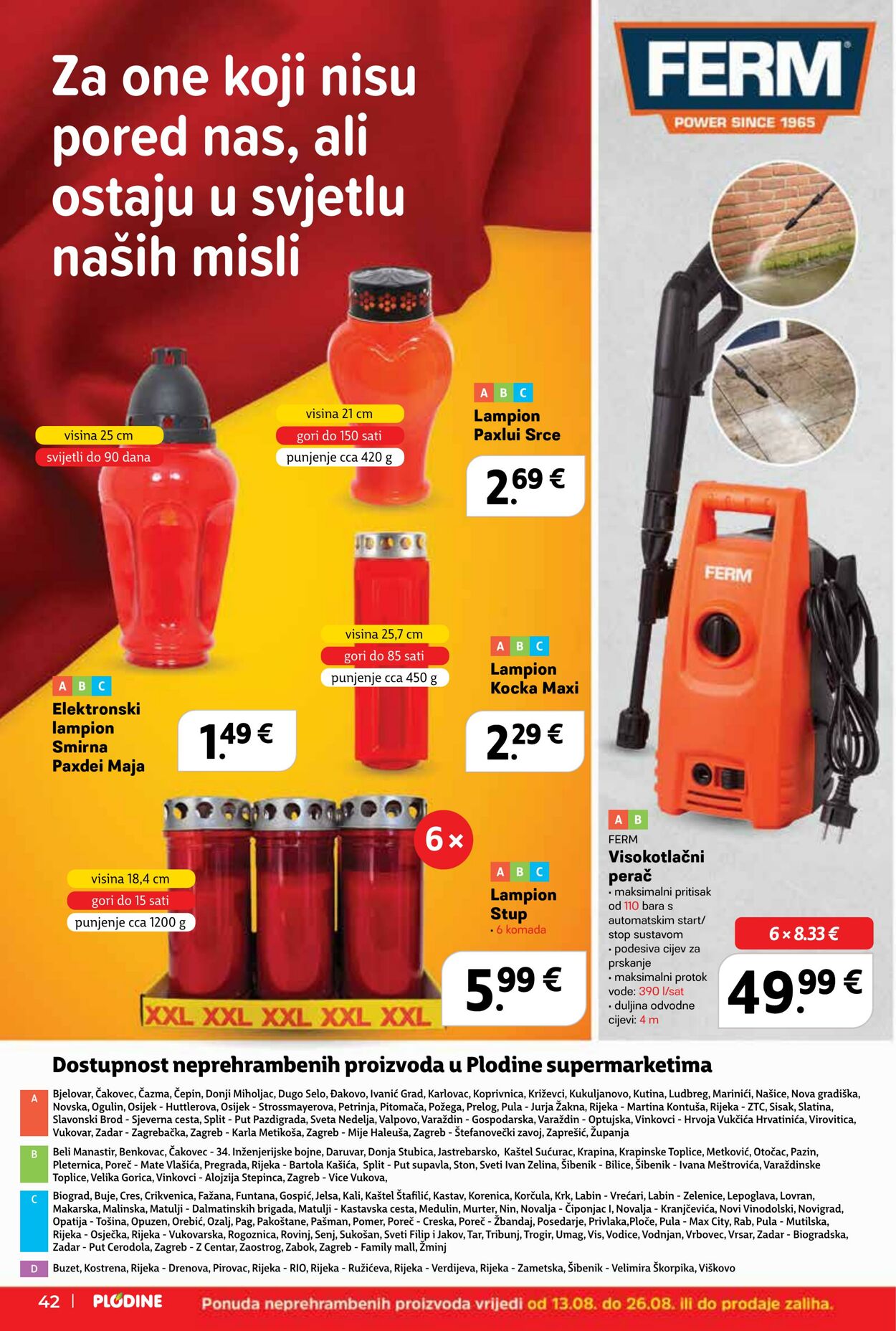 Katalog Plodine 13.08.2025 - 19.08.2025