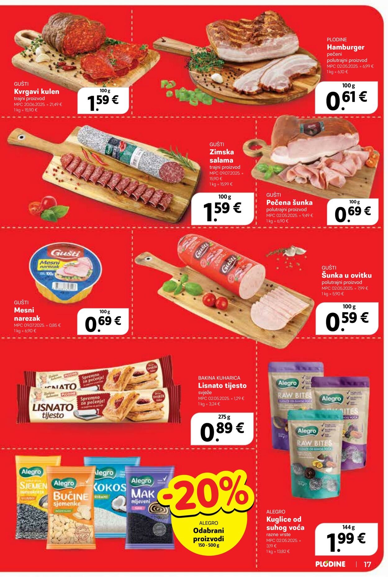 Katalog Plodine 13.08.2025 - 19.08.2025