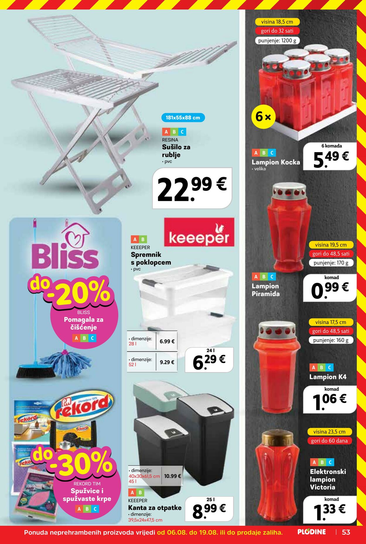 Katalog Plodine 13.08.2025 - 19.08.2025