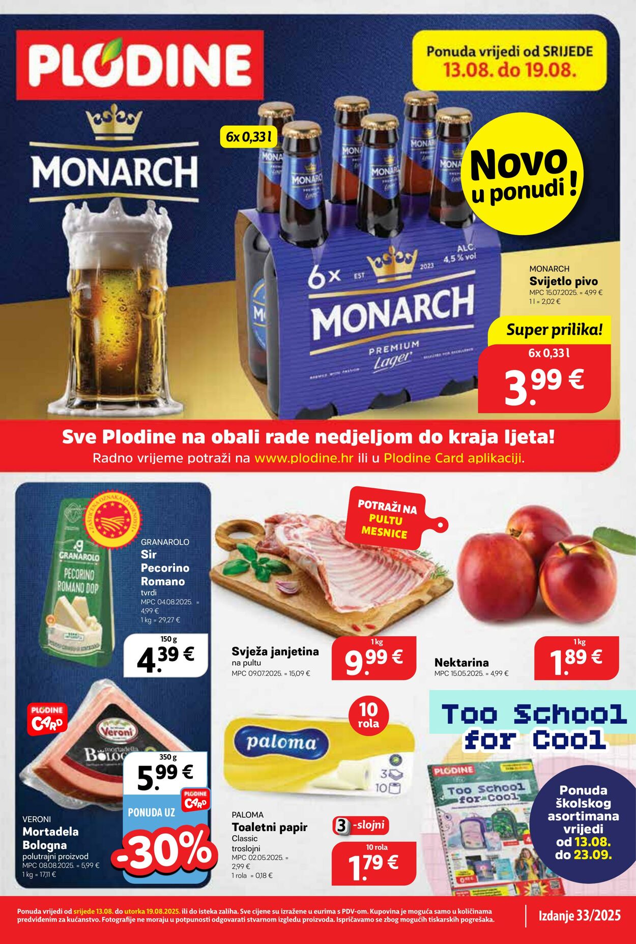 Katalog Plodine 13.08.2025 - 19.08.2025