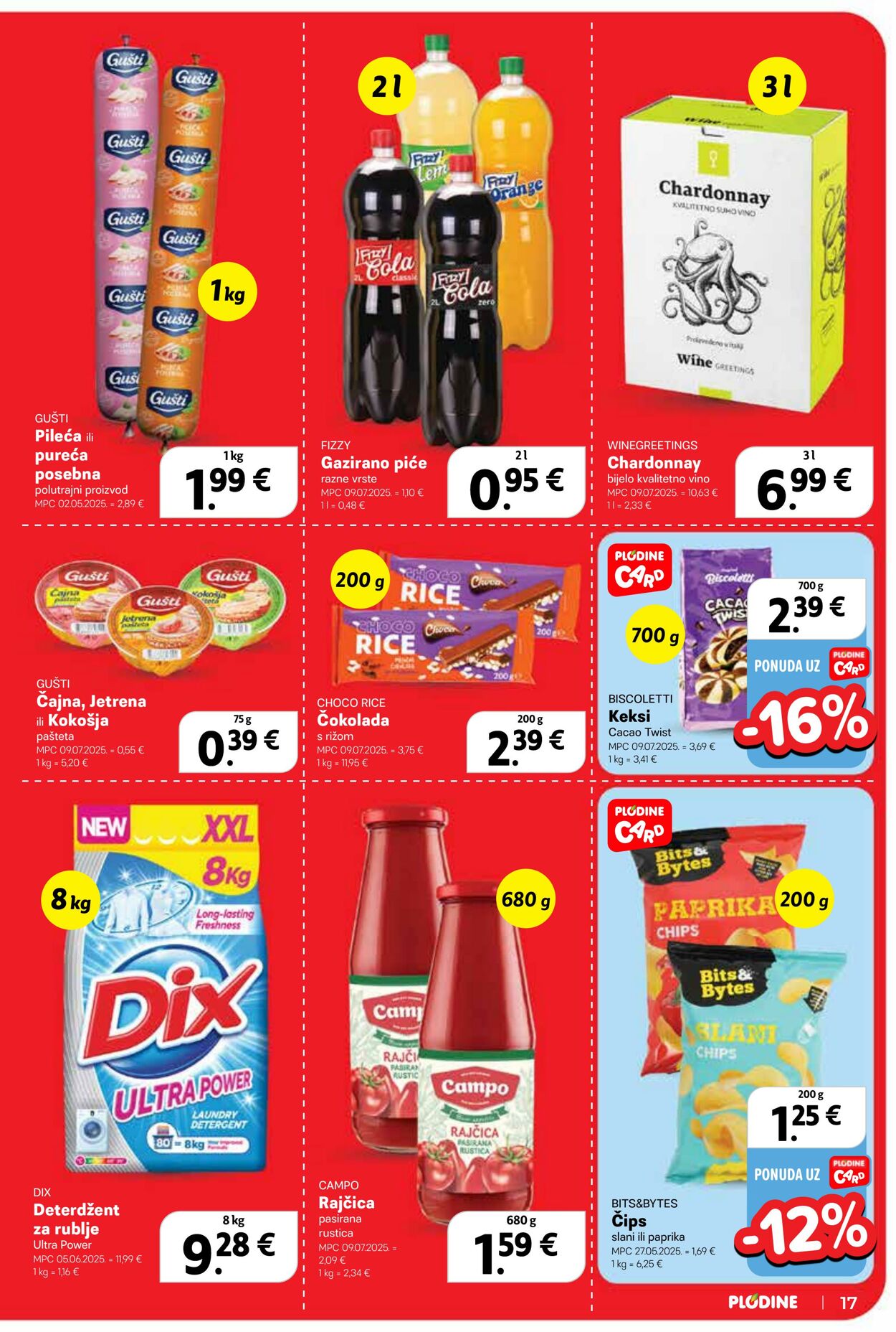 Katalog Plodine 20.08.2025 - 26.08.2025