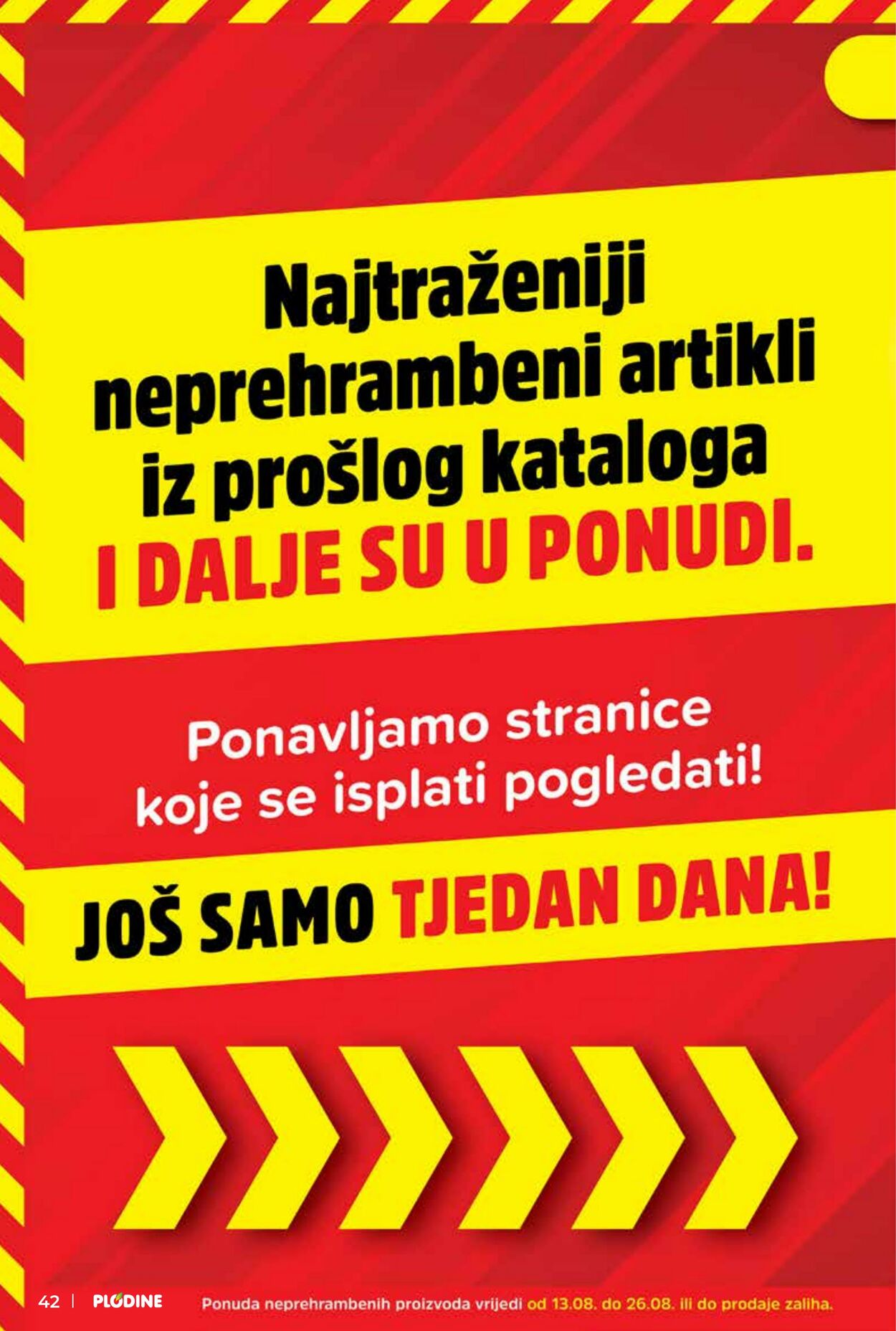 Katalog Plodine 20.08.2025 - 26.08.2025