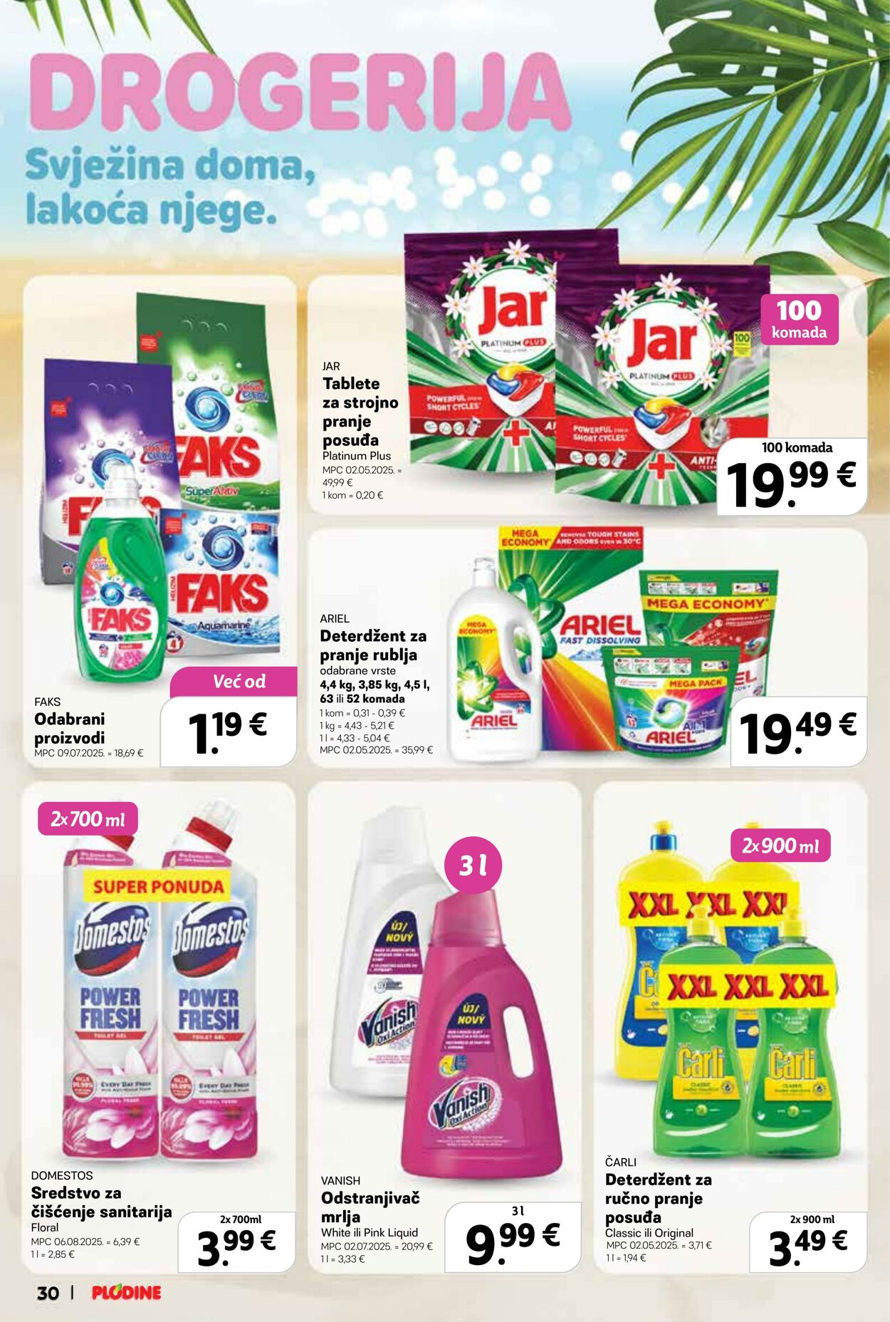 Katalog Plodine 20.08.2025 - 26.08.2025