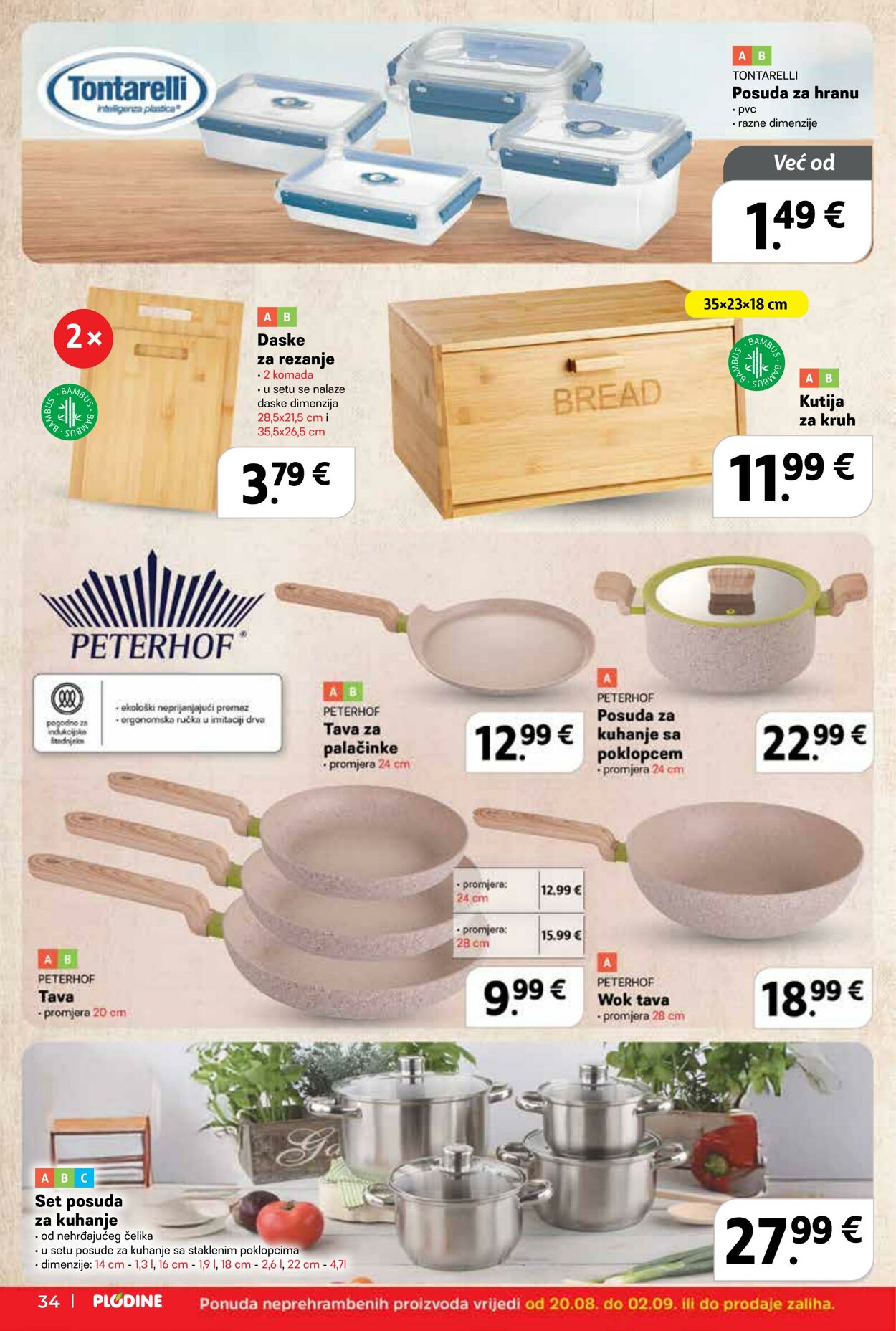 Katalog Plodine 20.08.2025 - 26.08.2025