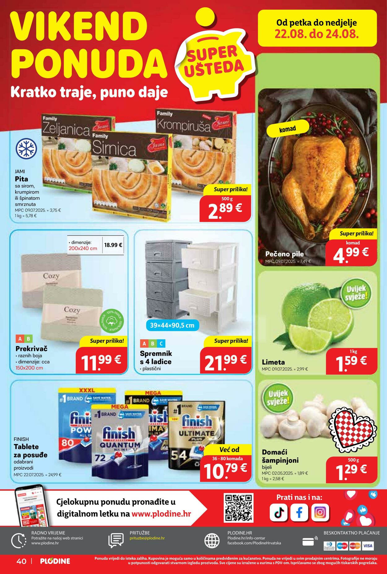Katalog Plodine 20.08.2025 - 26.08.2025