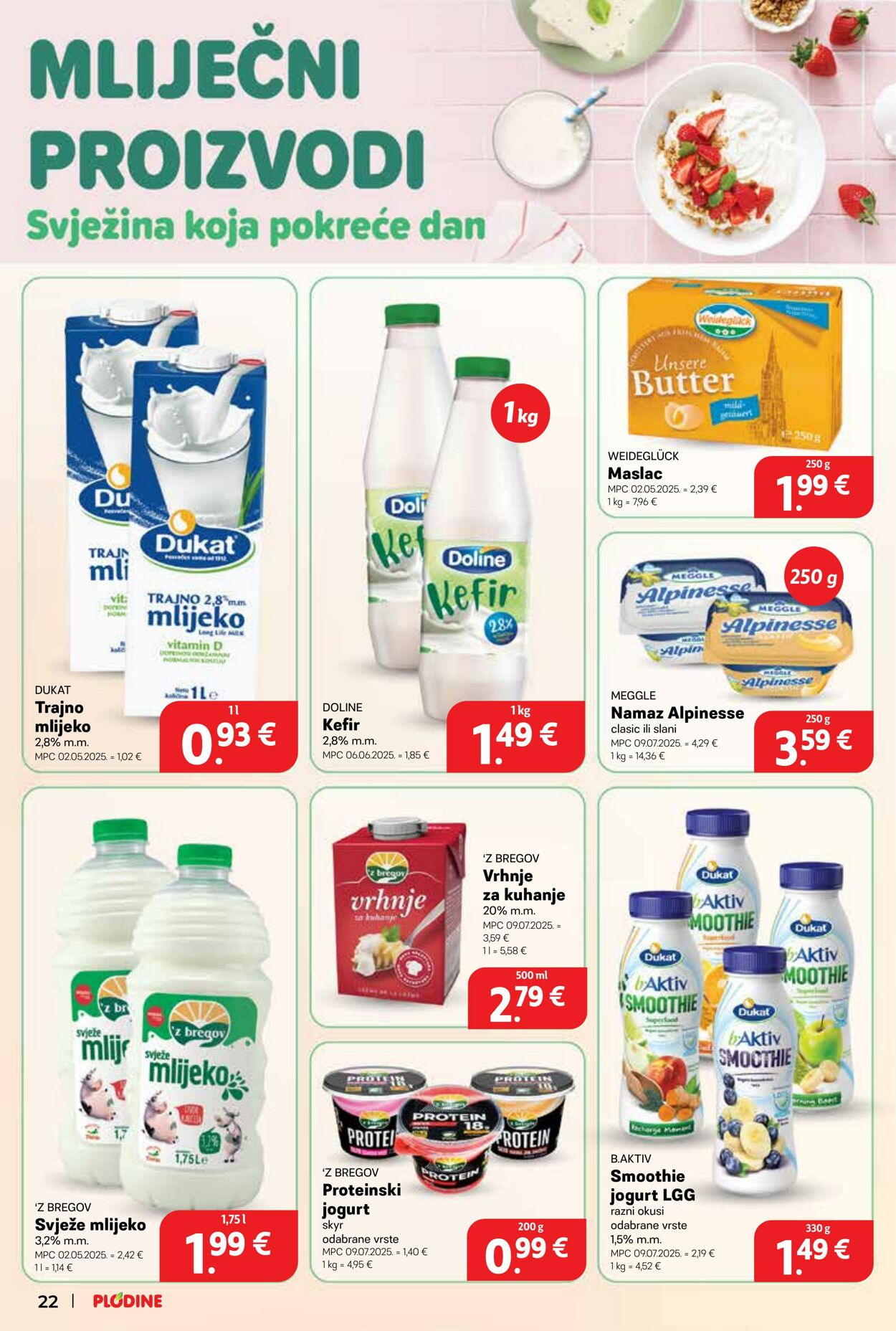 Katalog Plodine 20.08.2025 - 26.08.2025