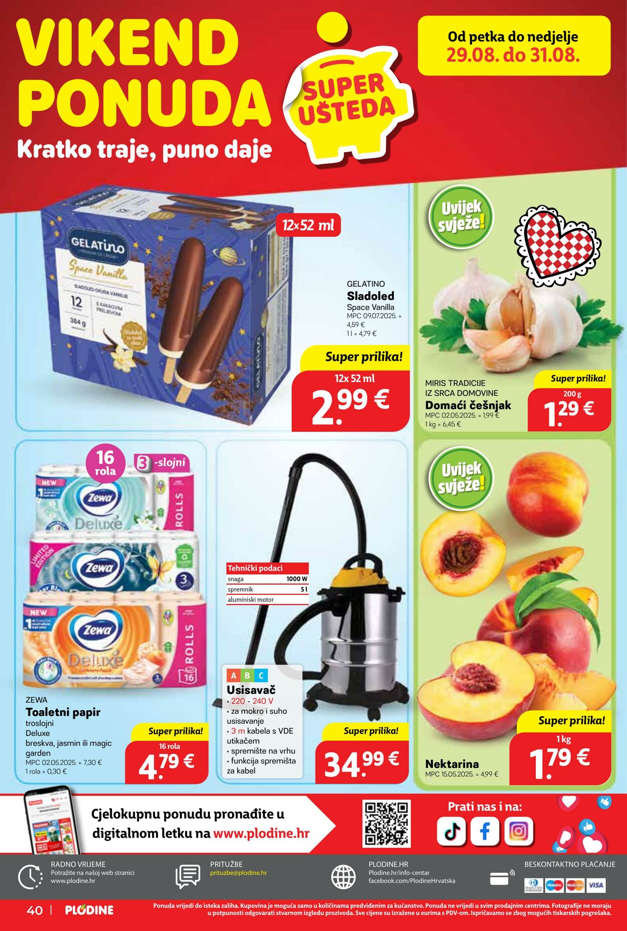 Katalog Plodine 27.08.2025 - 02.09.2025