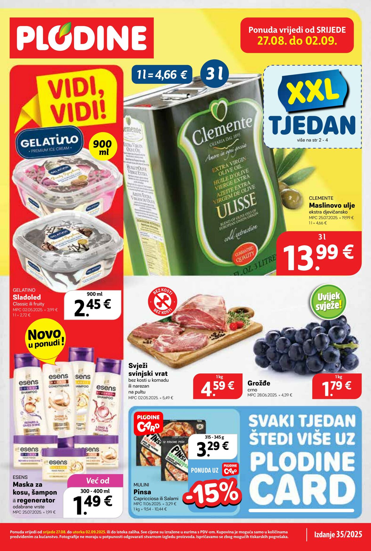 Katalog Plodine 27.08.2025 - 02.09.2025
