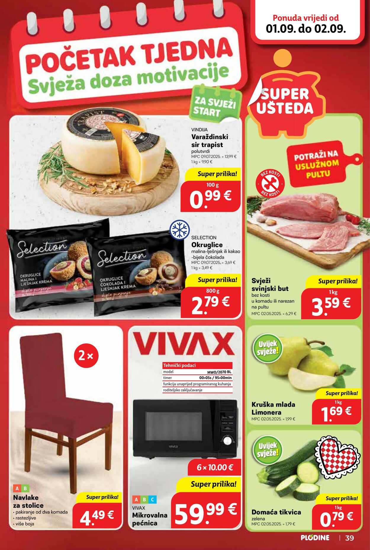 Katalog Plodine 27.08.2025 - 02.09.2025