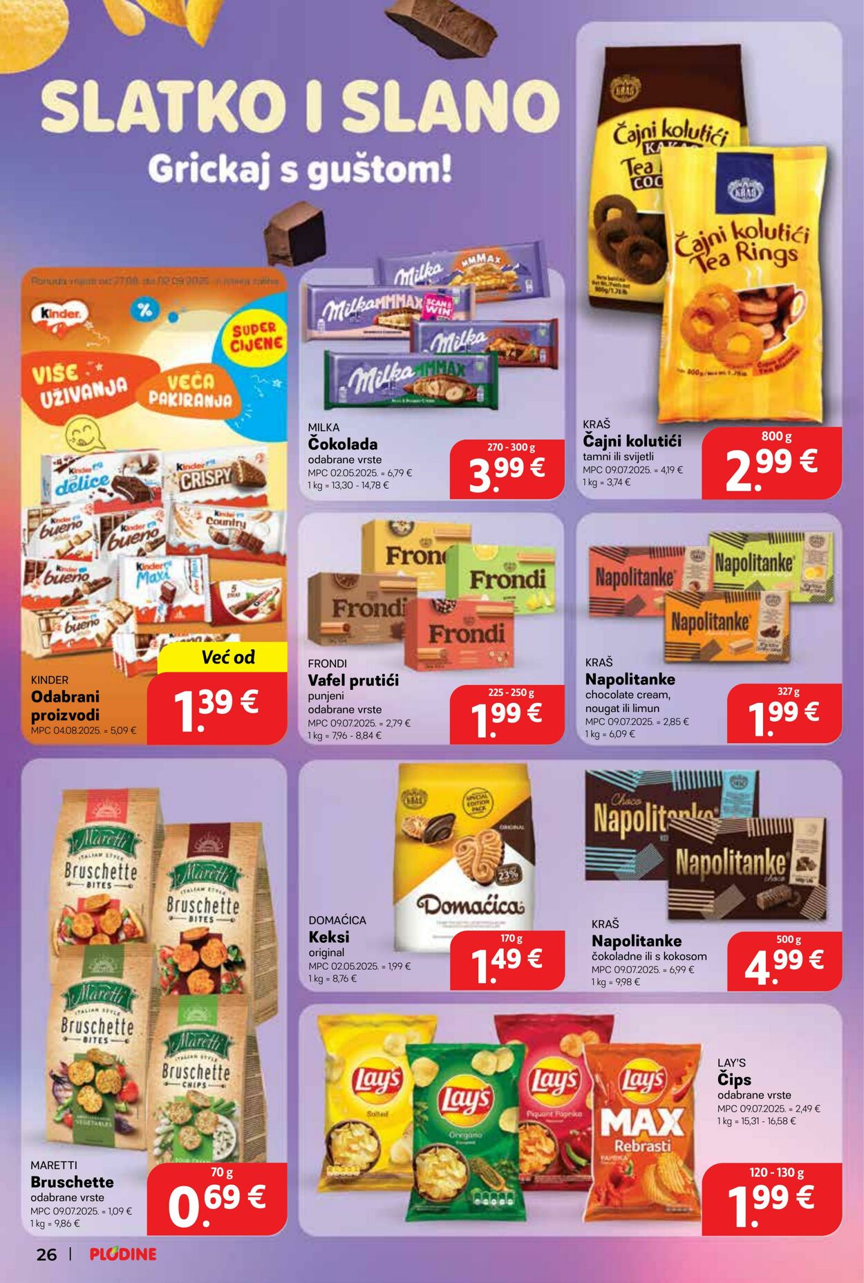 Katalog Plodine 27.08.2025 - 02.09.2025