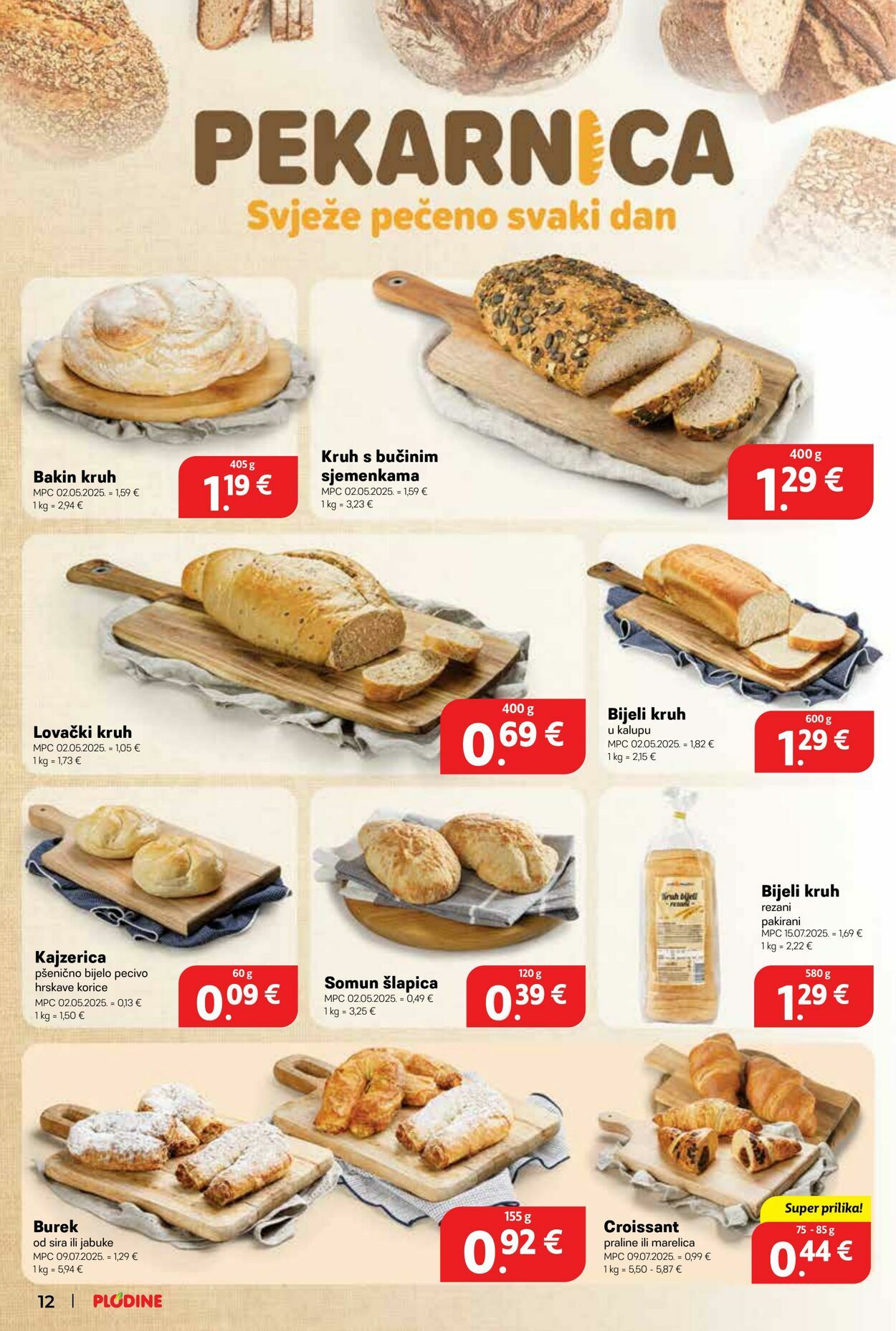 Katalog Plodine 03.09.2025 - 09.09.2025