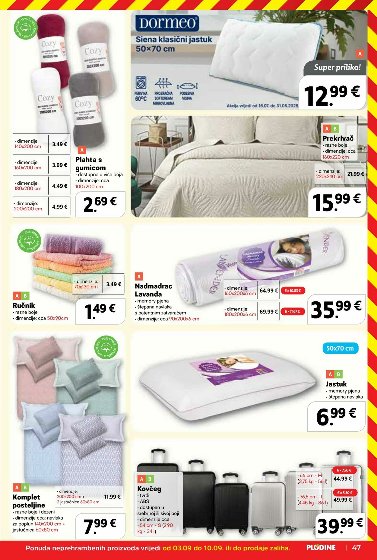Katalog Plodine 03.09.2025 - 09.09.2025