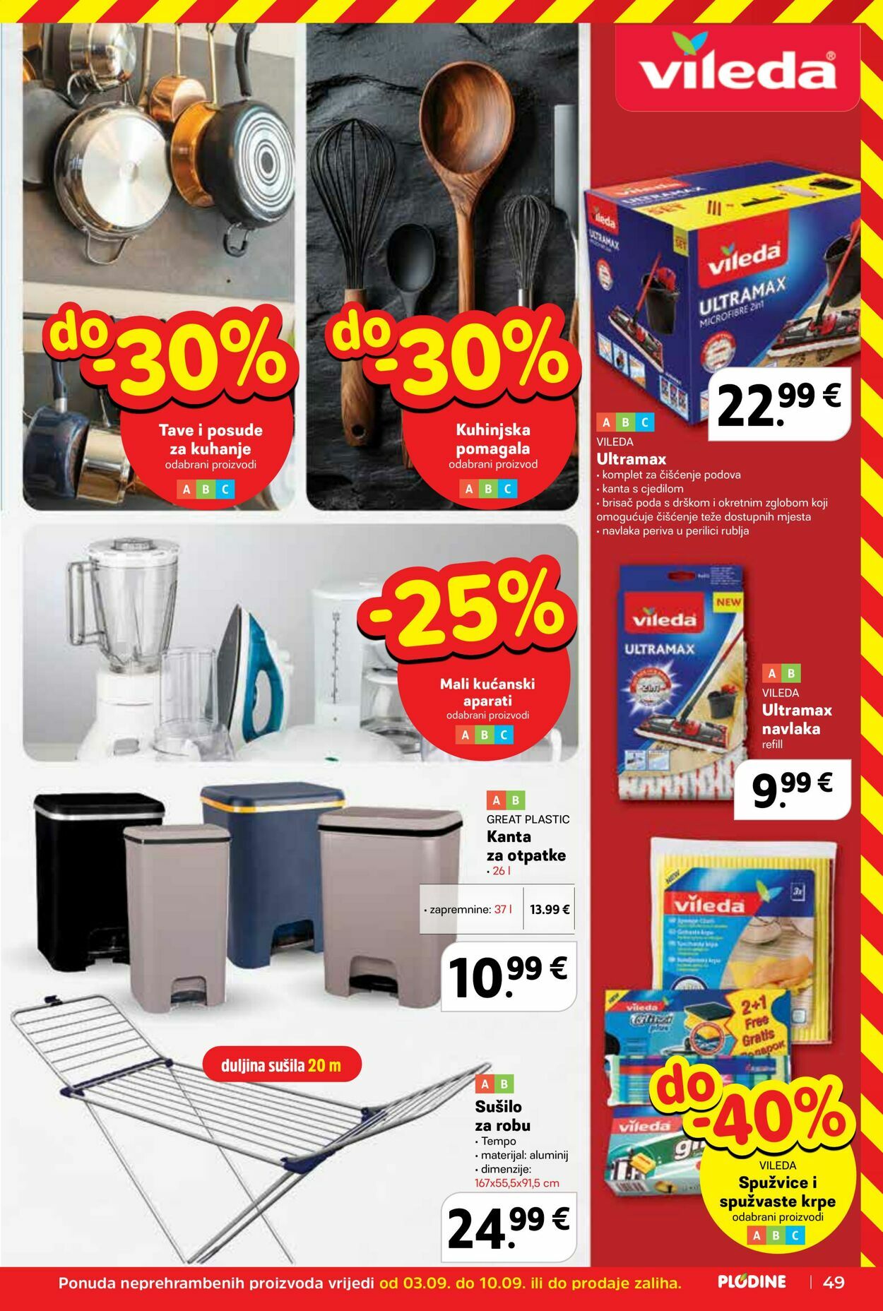 Katalog Plodine 03.09.2025 - 09.09.2025