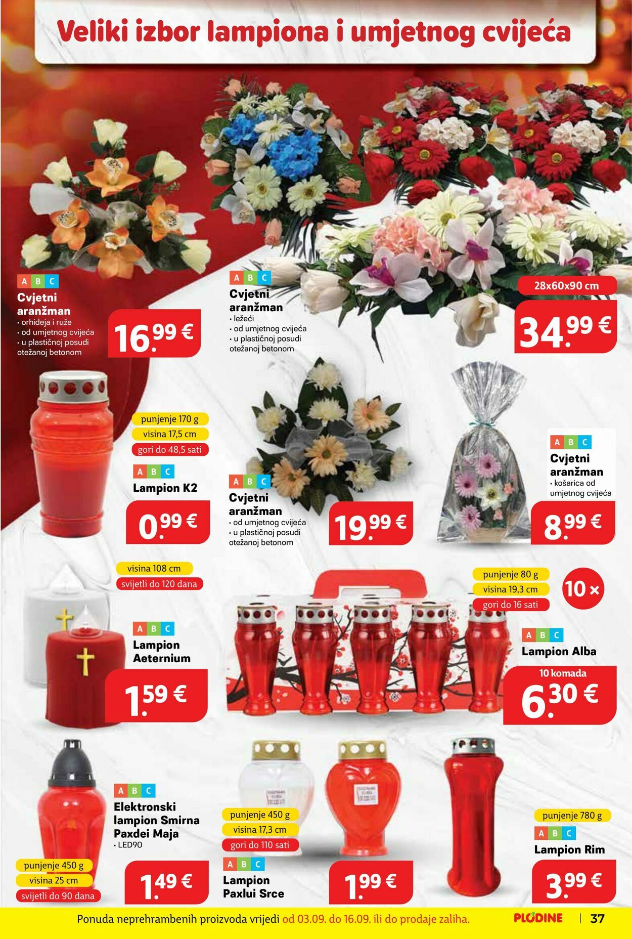 Katalog Plodine 03.09.2025 - 09.09.2025
