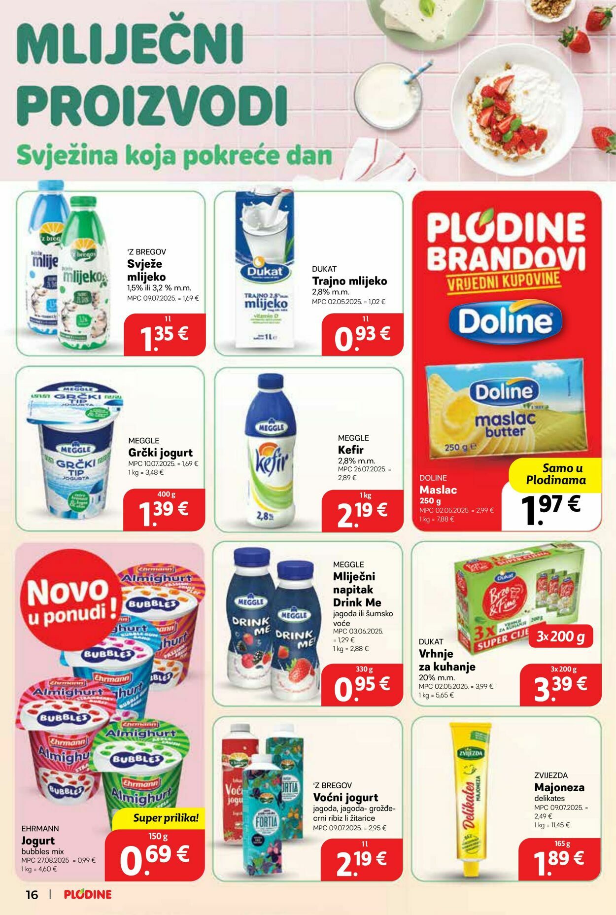 Katalog Plodine 03.09.2025 - 09.09.2025