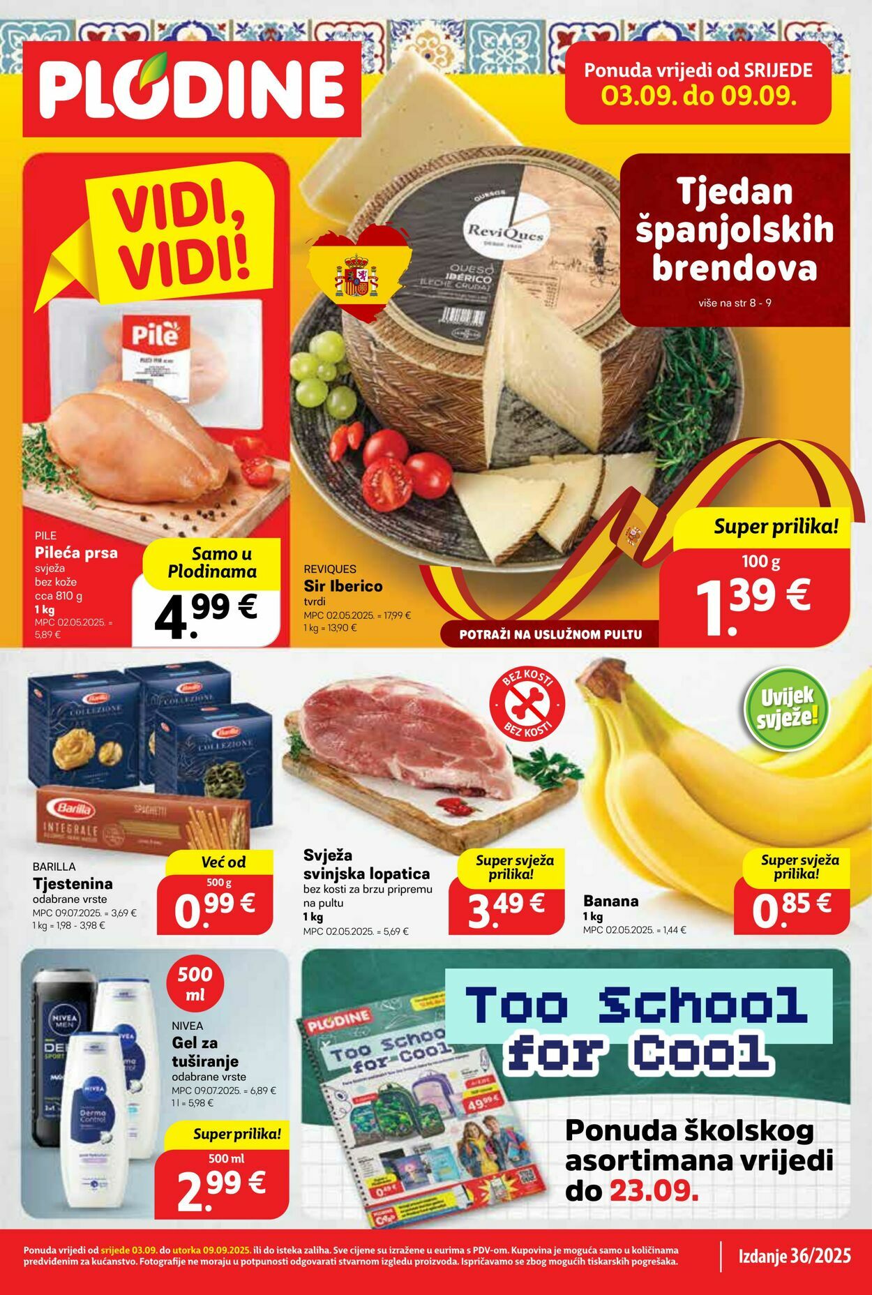 Katalog Plodine 03.09.2025 - 09.09.2025