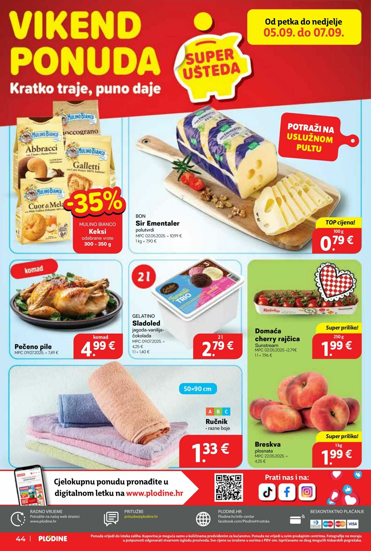 Katalog Plodine 03.09.2025 - 09.09.2025
