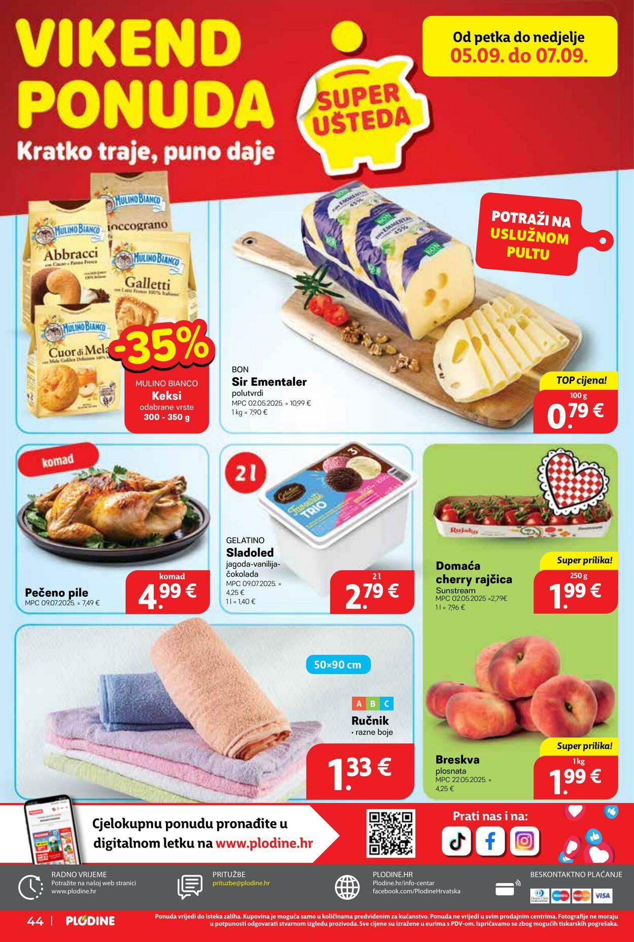 Katalog Plodine 03.09.2025 - 09.09.2025
