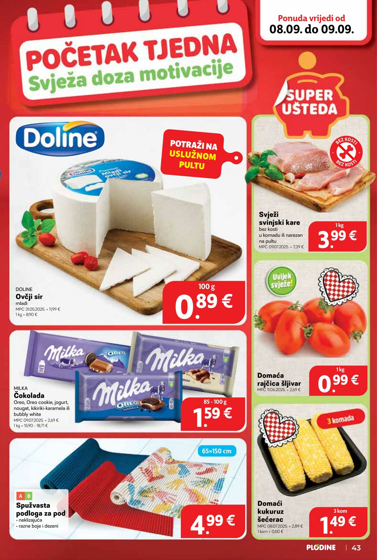 Katalog Plodine 03.09.2025 - 09.09.2025