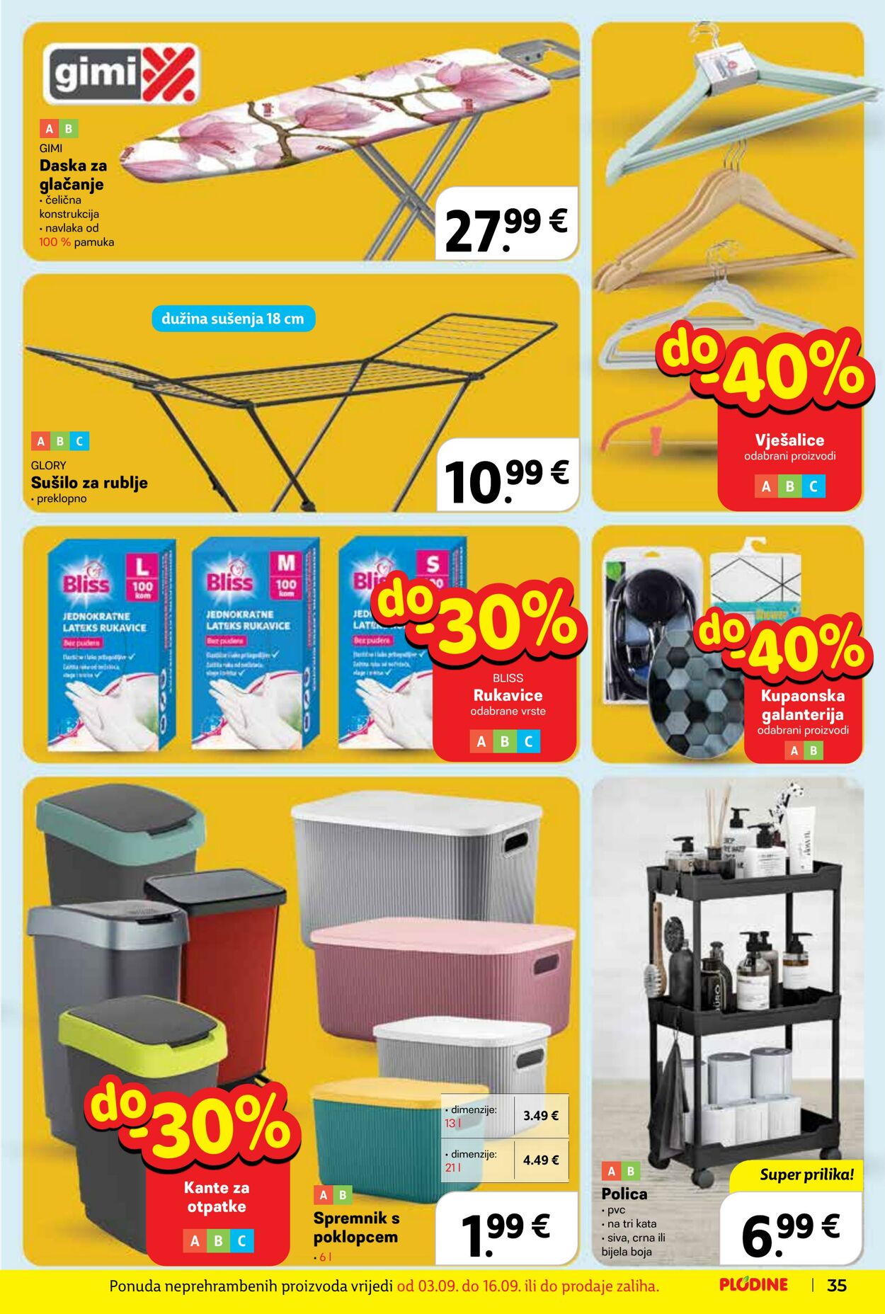 Katalog Plodine 03.09.2025 - 09.09.2025