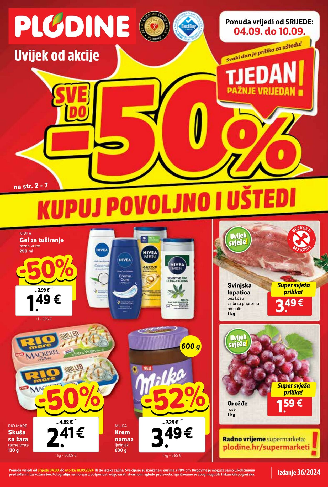 Katalog Plodine 04.09.2024 - 10.09.2024