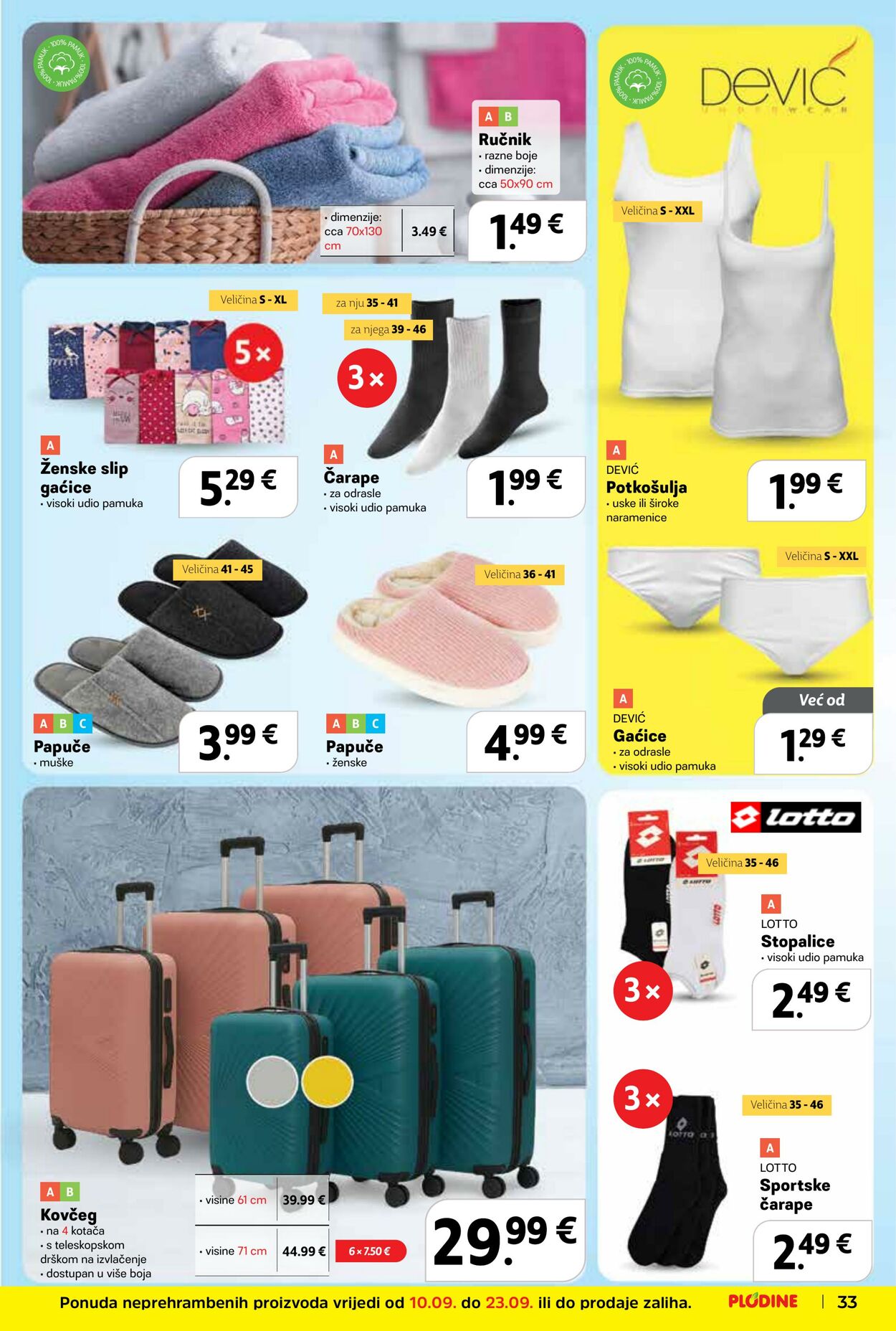 Katalog Plodine 10.09.2025 - 16.09.2025