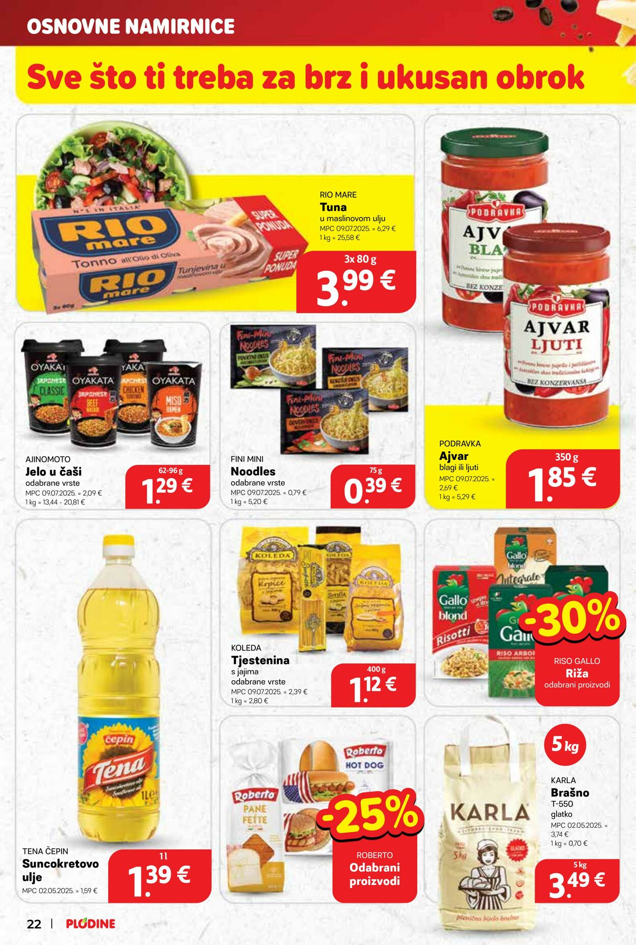 Katalog Plodine 10.09.2025 - 16.09.2025