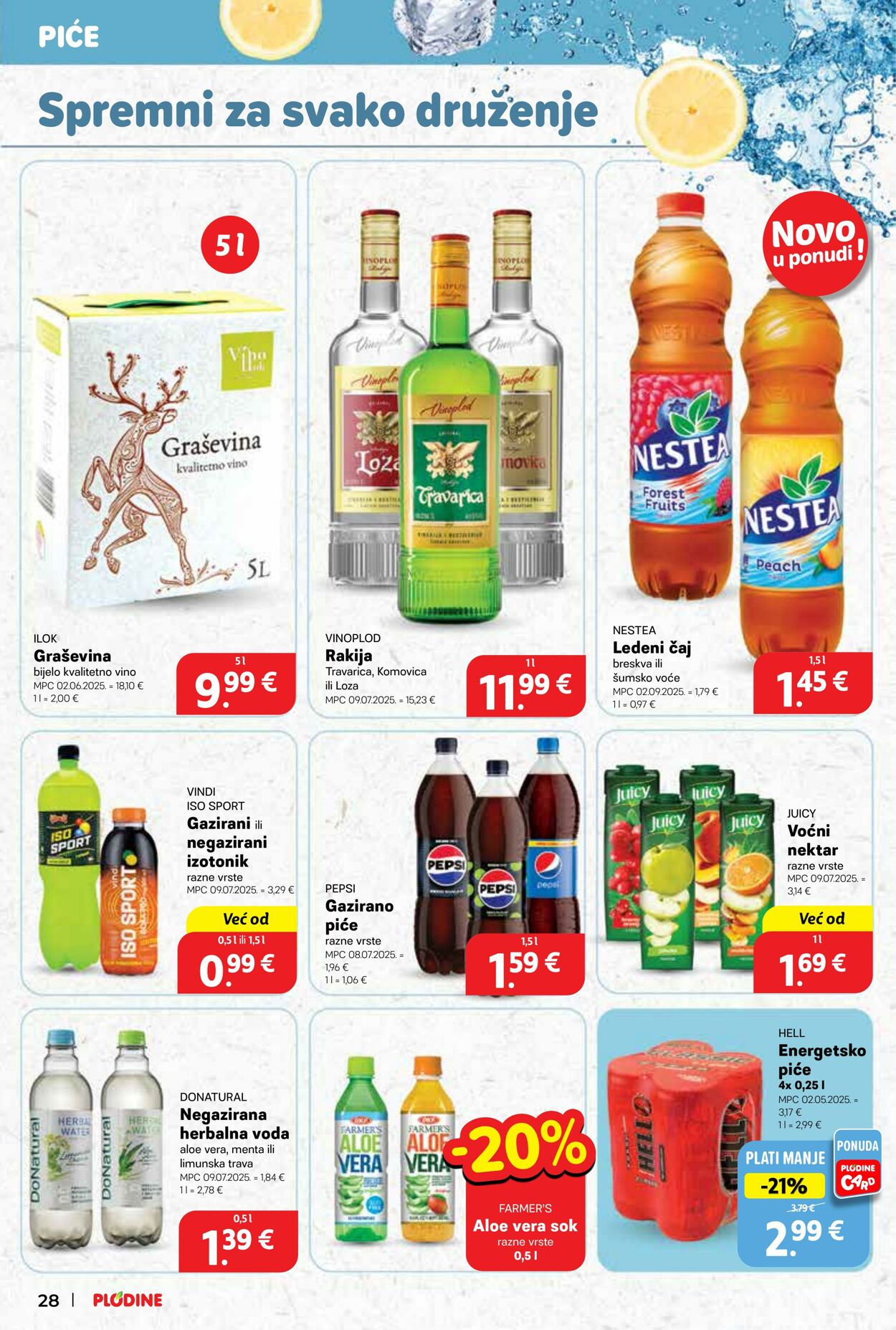 Katalog Plodine 10.09.2025 - 16.09.2025
