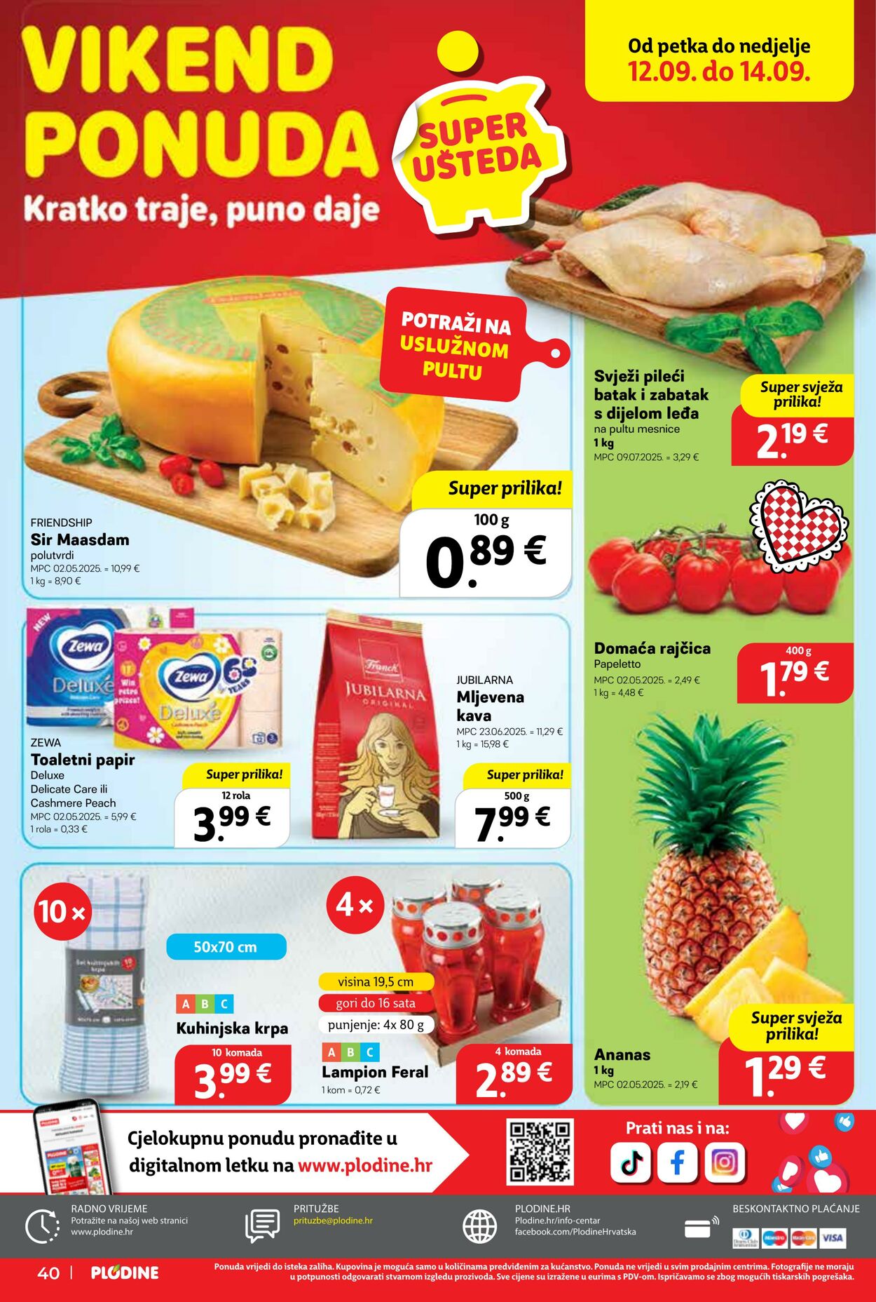 Katalog Plodine 10.09.2025 - 16.09.2025