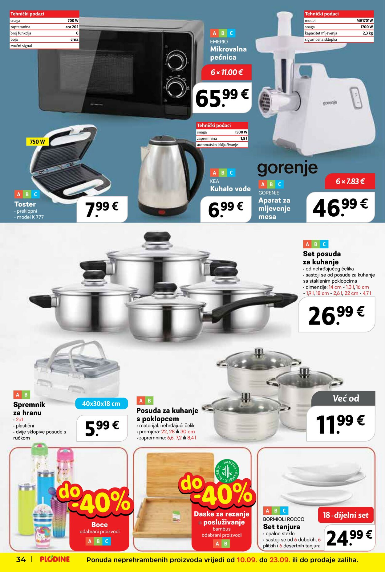 Katalog Plodine 10.09.2025 - 16.09.2025