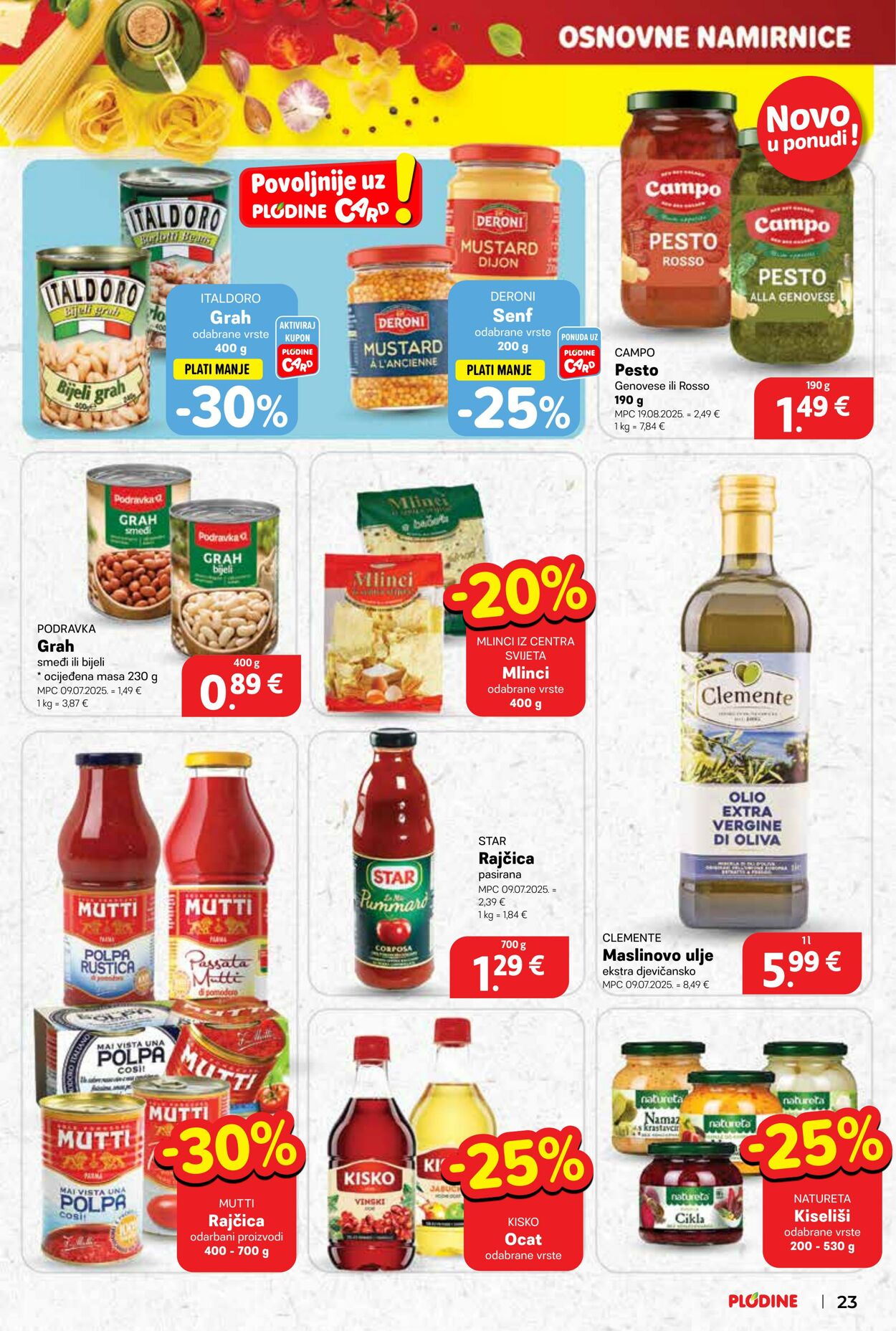 Katalog Plodine 10.09.2025 - 16.09.2025