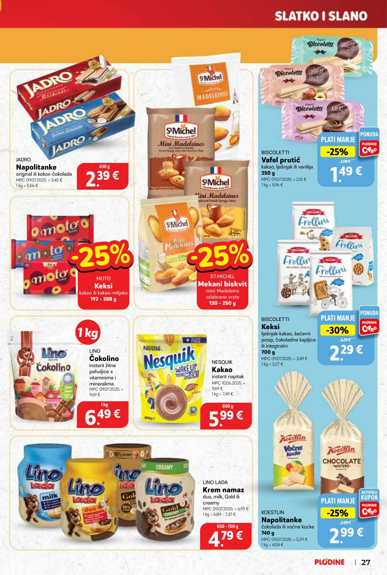 Katalog Plodine 10.09.2025 - 16.09.2025