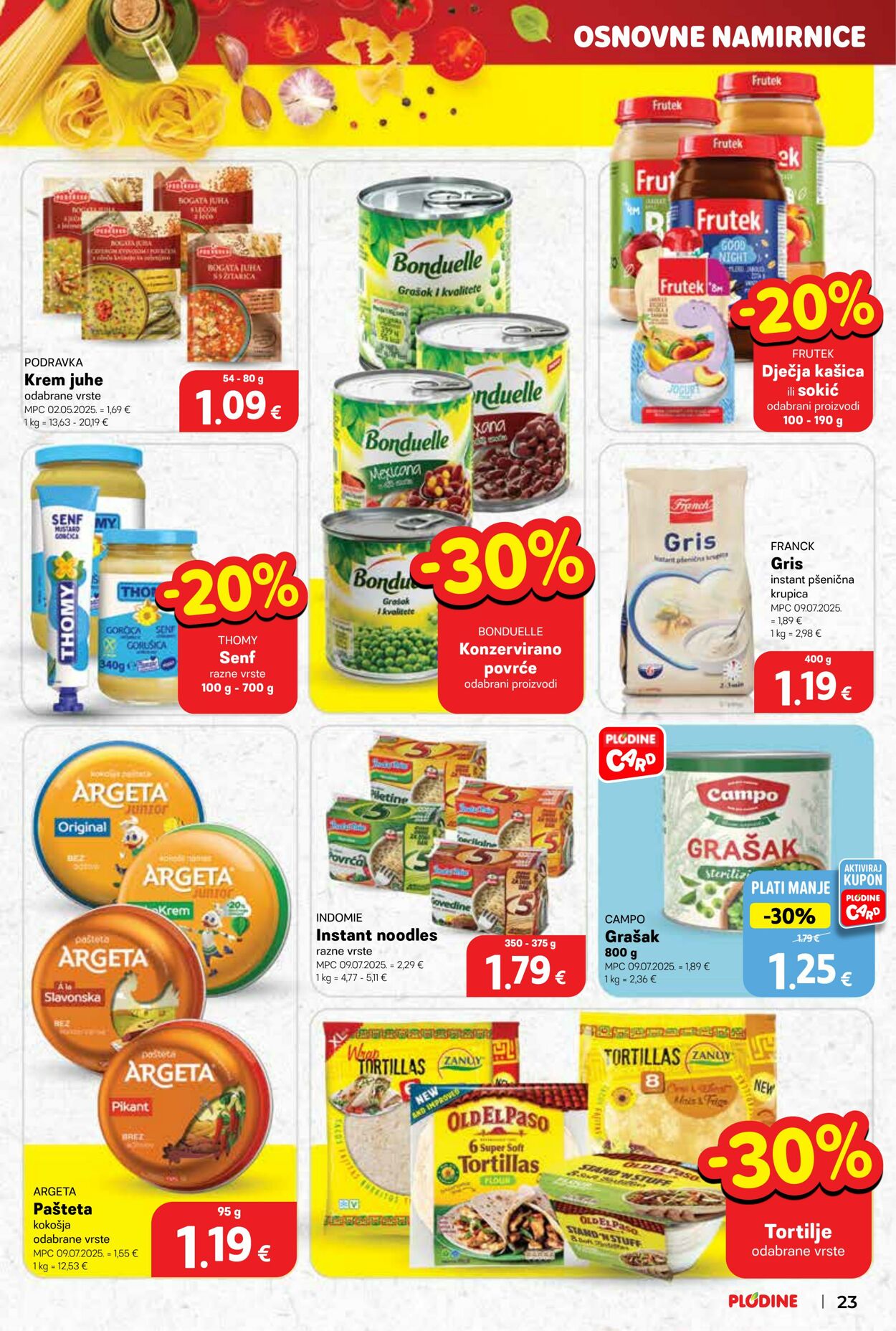 Katalog Plodine 17.09.2025 - 23.09.2025