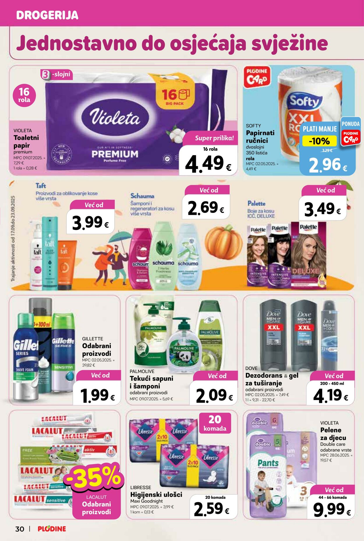Katalog Plodine 17.09.2025 - 23.09.2025