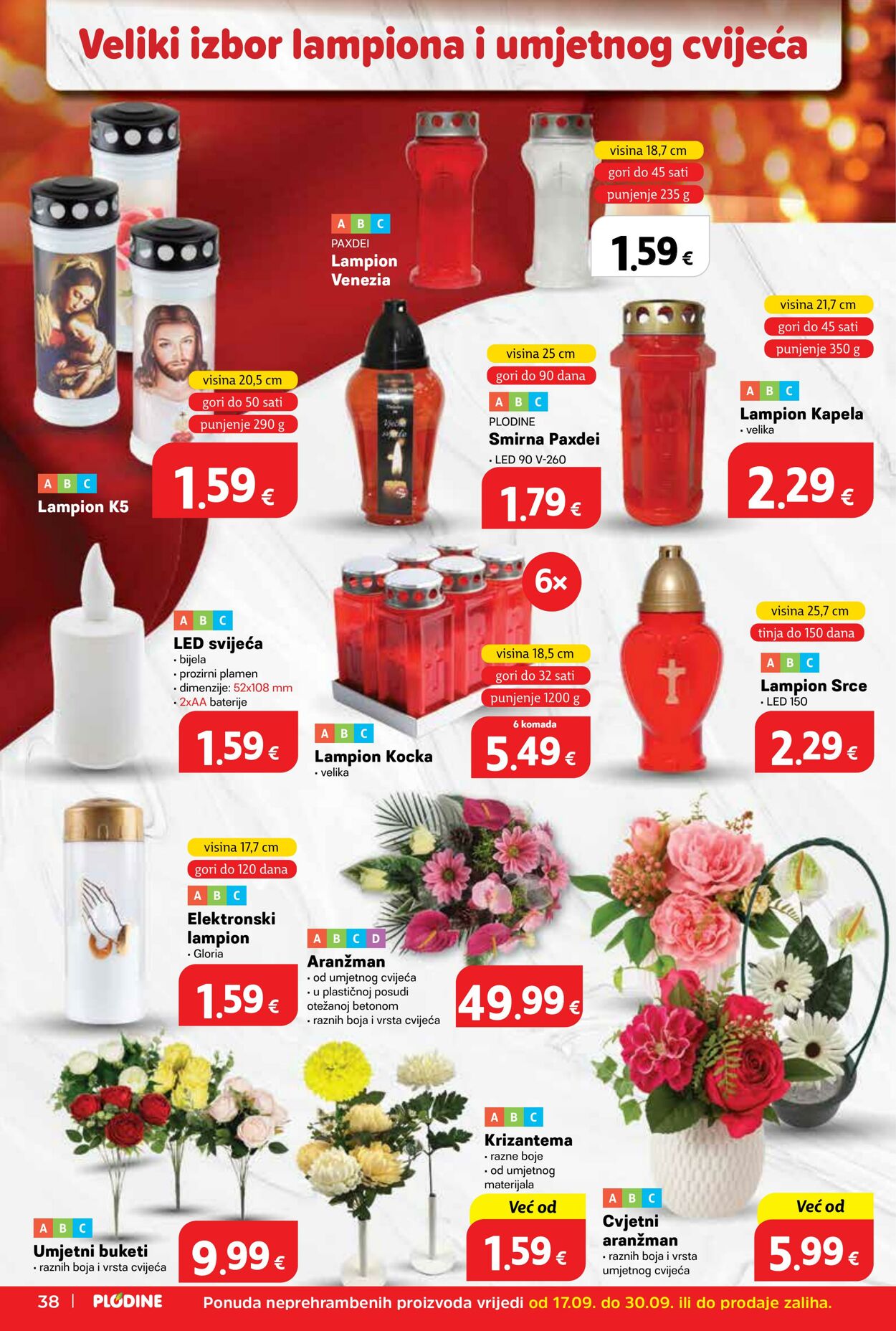 Katalog Plodine 17.09.2025 - 23.09.2025