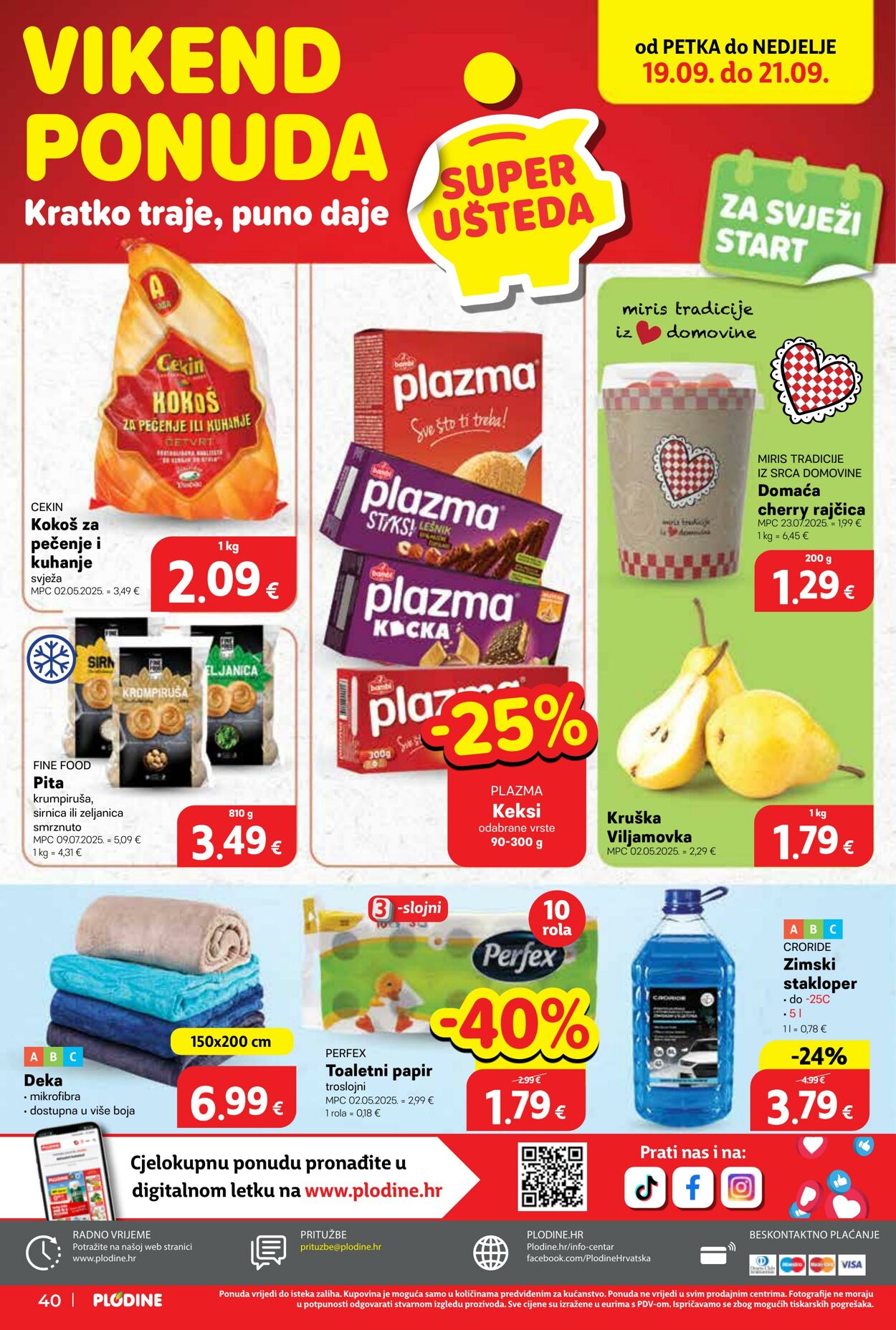 Katalog Plodine 17.09.2025 - 23.09.2025