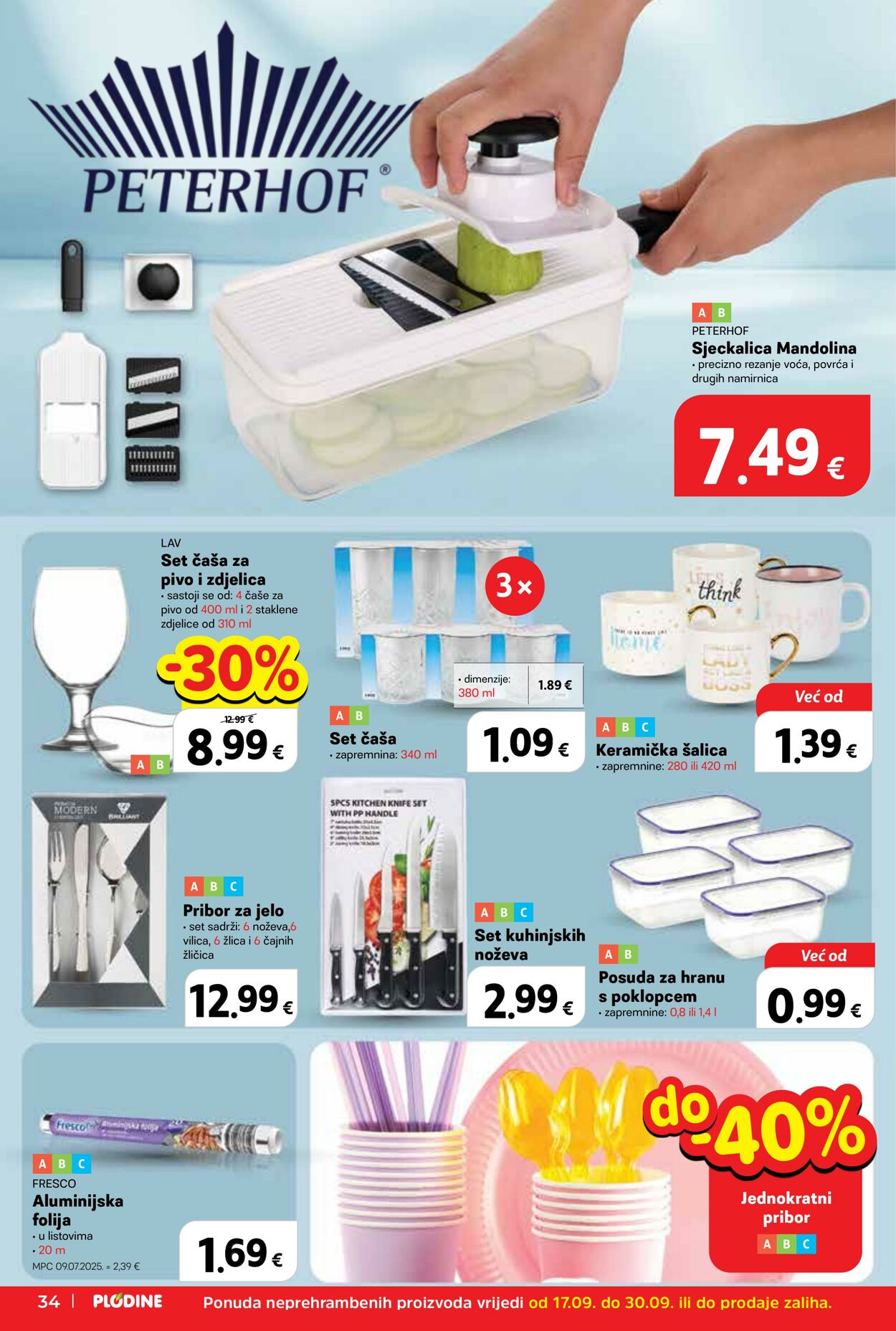 Katalog Plodine 17.09.2025 - 23.09.2025