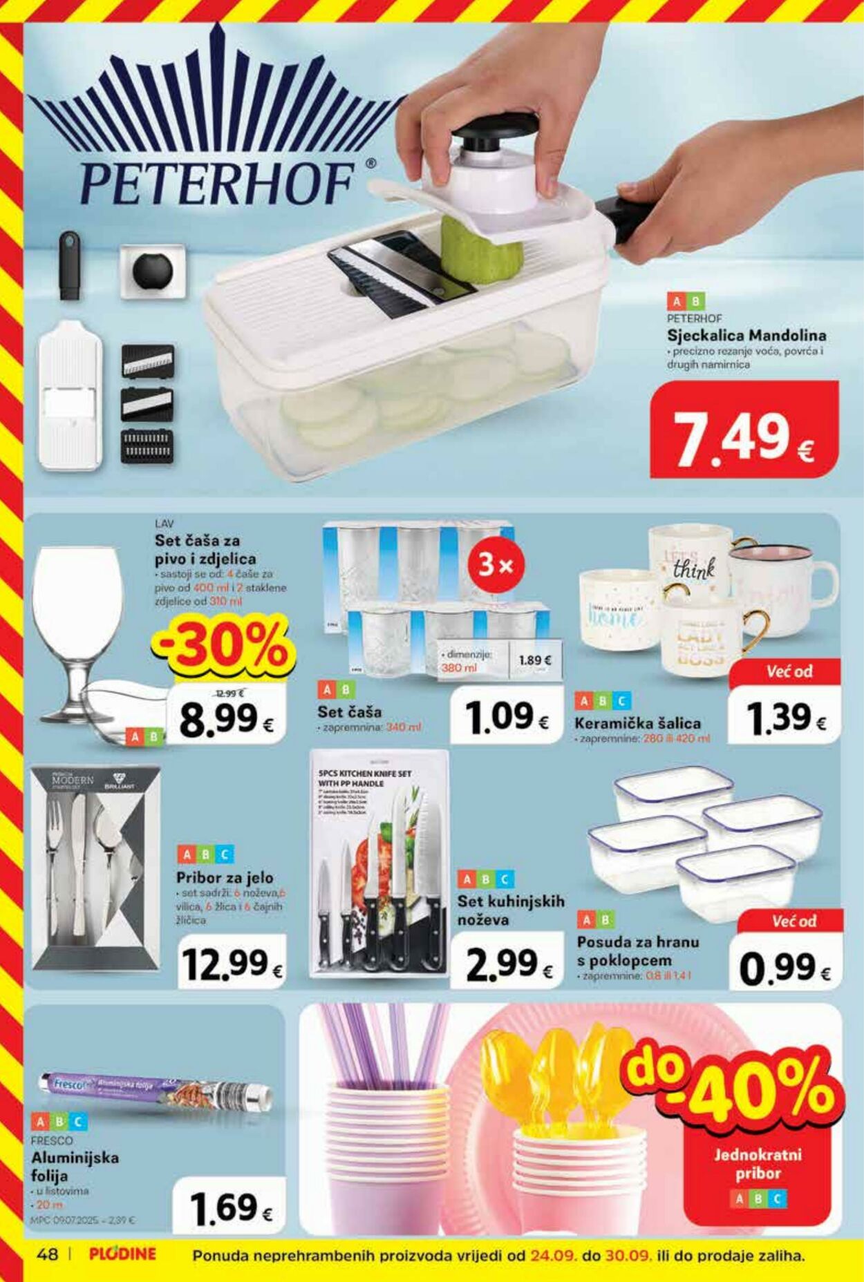 Katalog Plodine 24.09.2025 - 30.09.2025