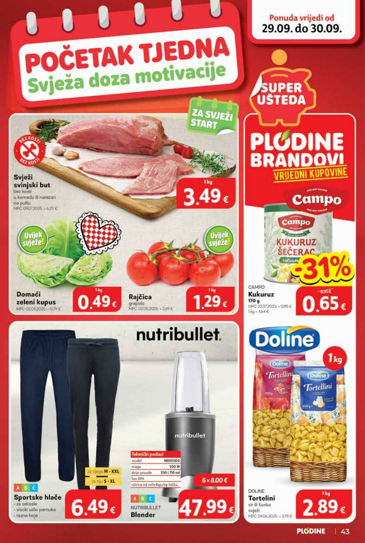 Katalog Plodine 24.09.2025 - 30.09.2025