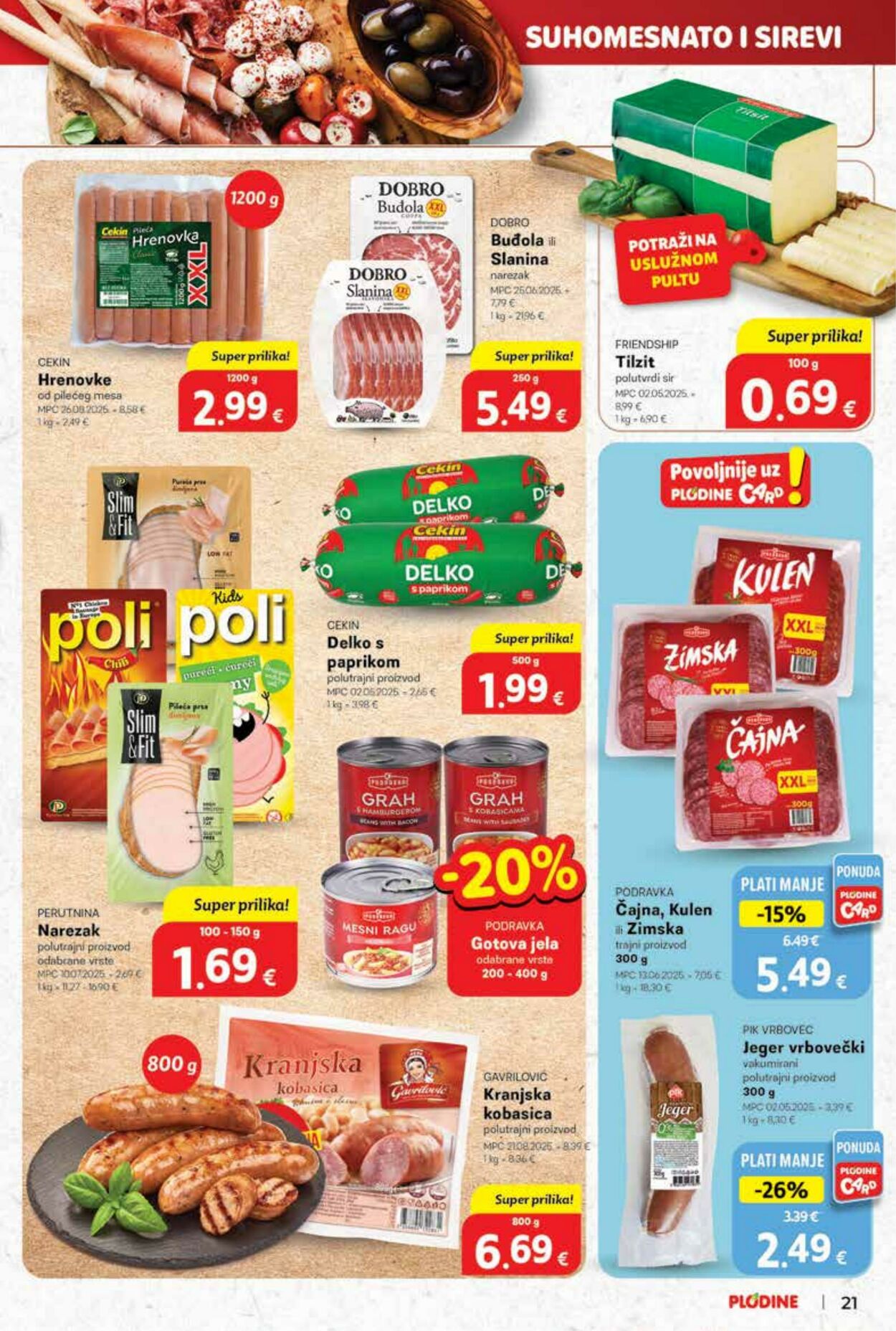 Katalog Plodine 01.10.2025 - 07.10.2025