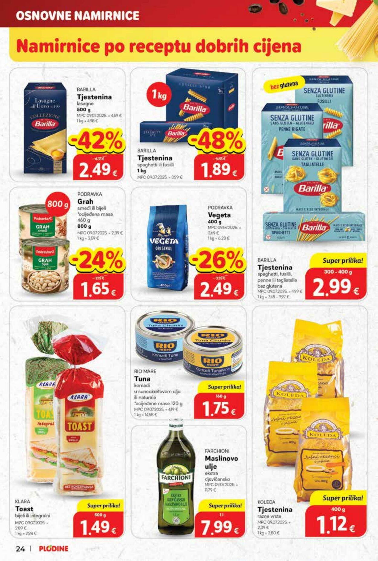 Katalog Plodine 01.10.2025 - 07.10.2025