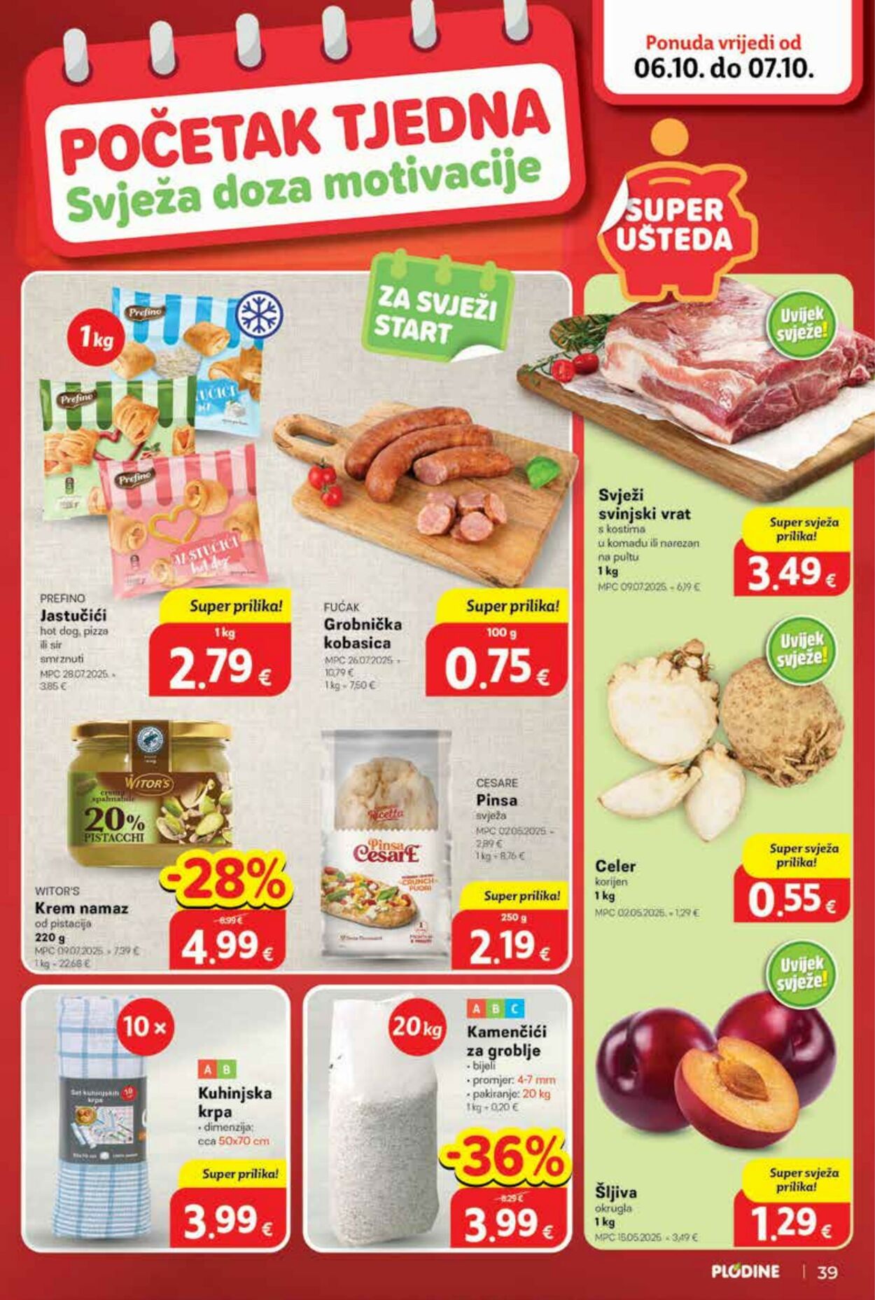 Katalog Plodine 01.10.2025 - 07.10.2025