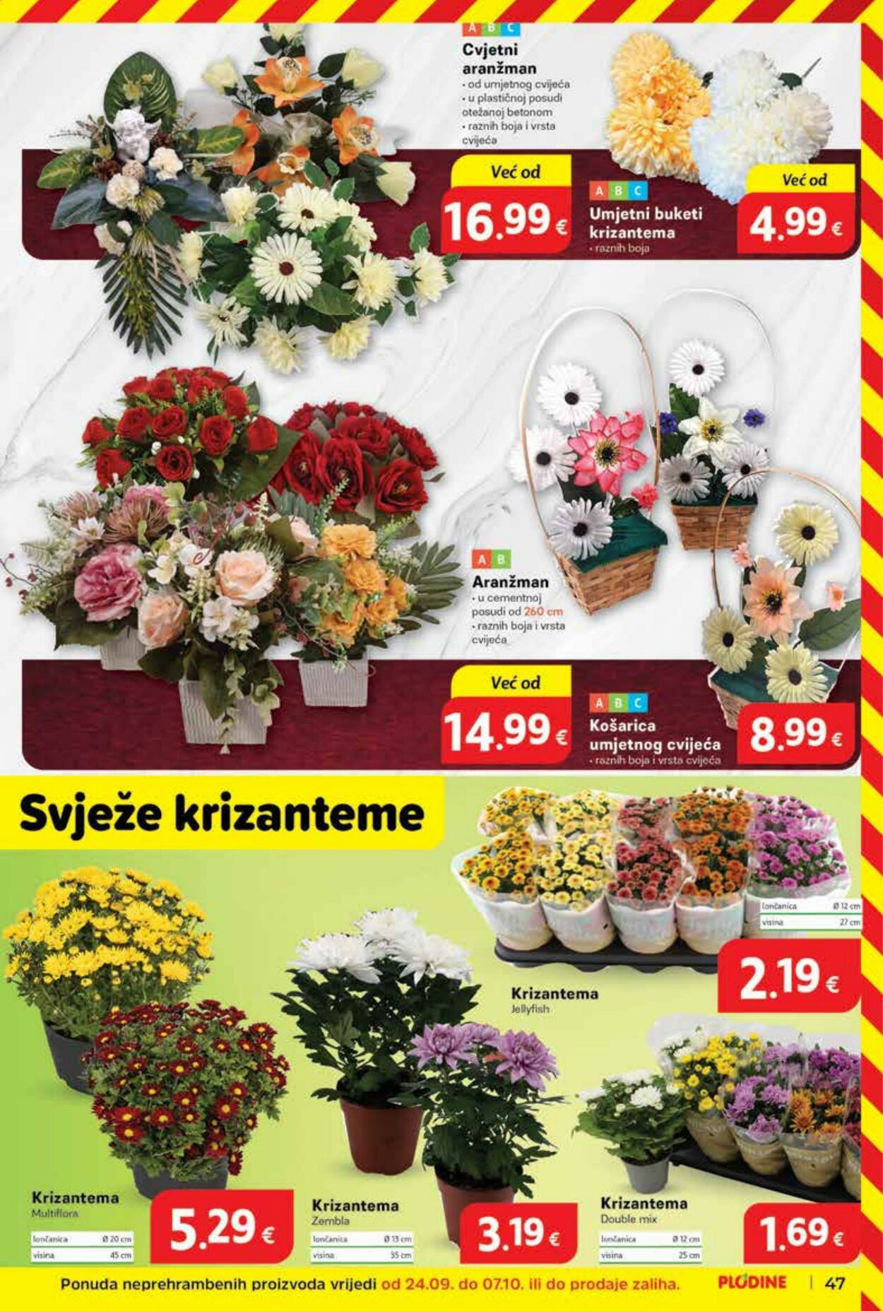 Katalog Plodine 01.10.2025 - 07.10.2025