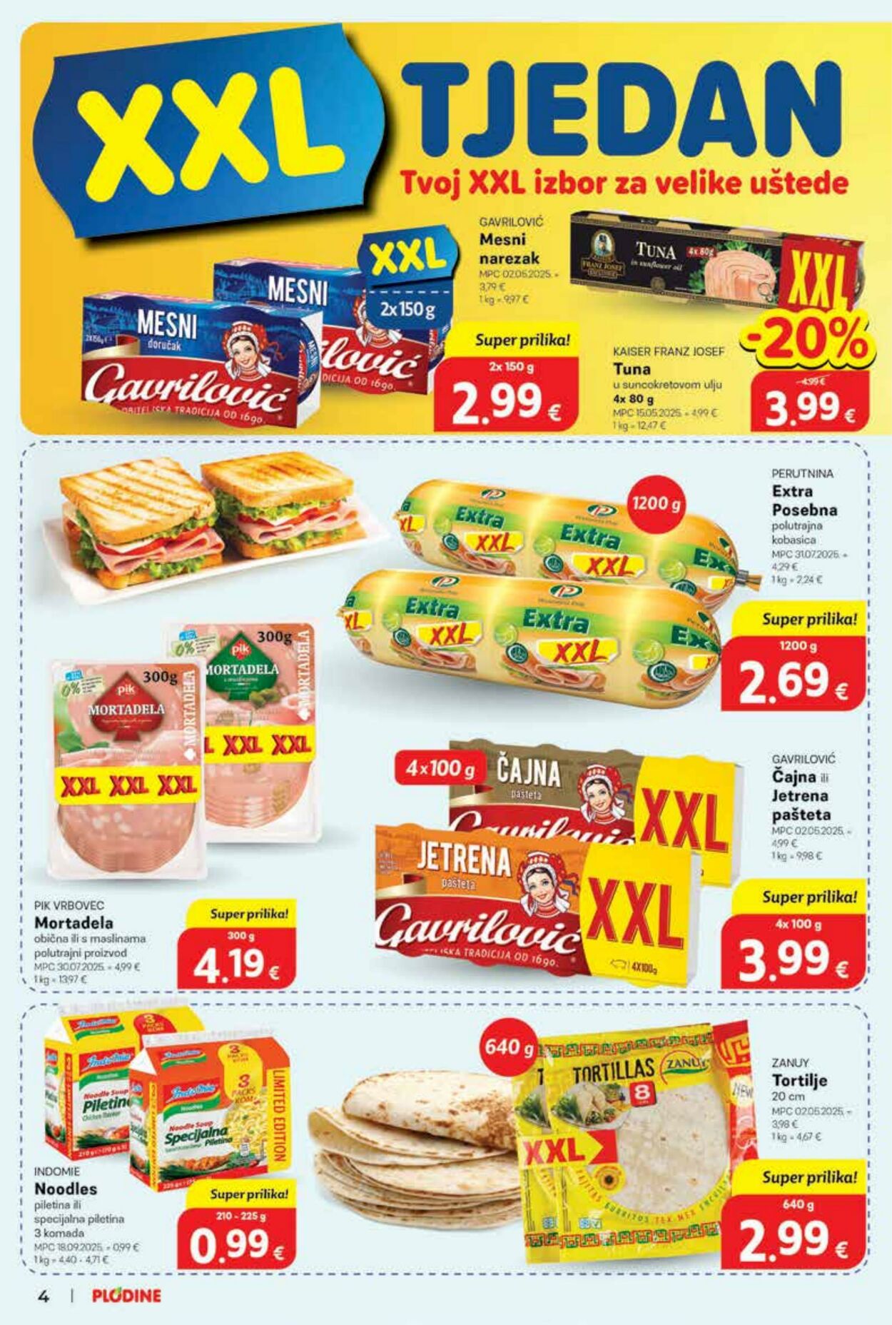 Katalog Plodine 01.10.2025 - 07.10.2025