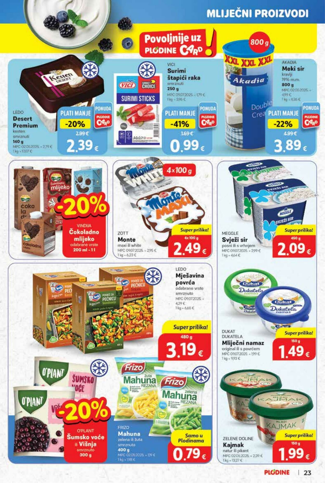 Katalog Plodine 01.10.2025 - 07.10.2025