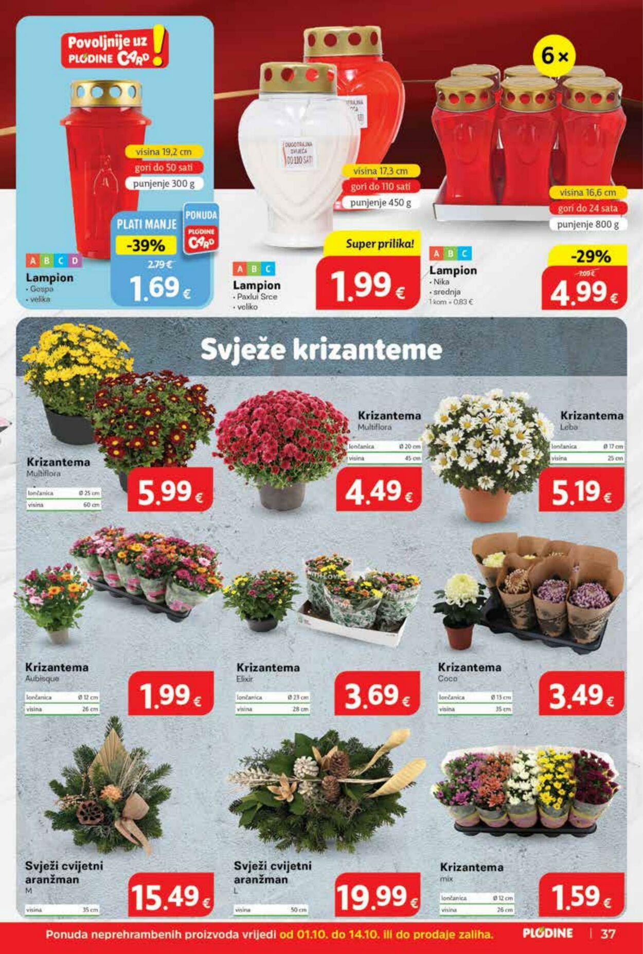 Katalog Plodine 01.10.2025 - 07.10.2025